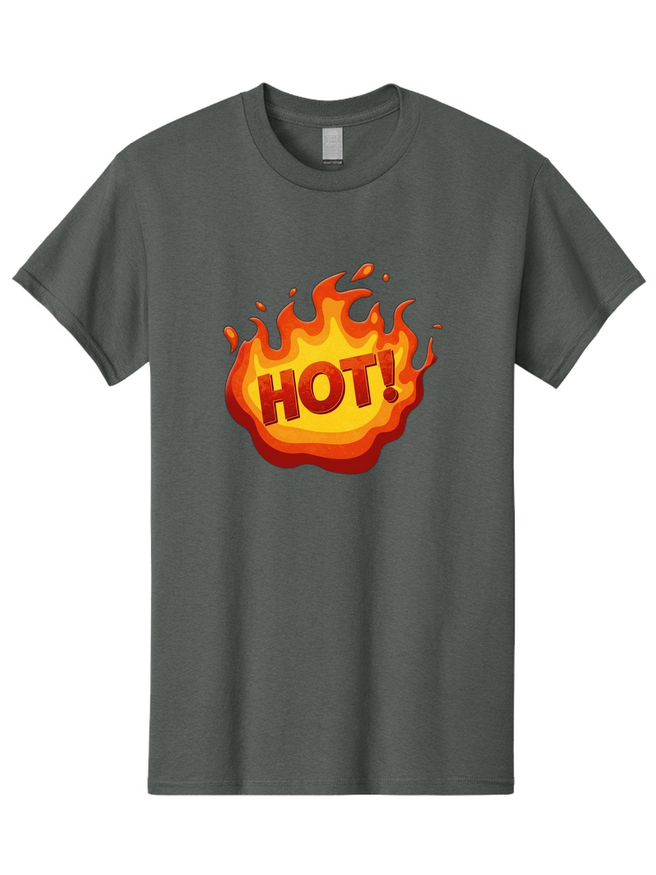 Hot-11 Men'S Graphic Tee, 100% Cotton, Comfortable Casual Summer Wear, Machine Washable, Flames, Fire, Hot, Trending, Popular, Exciting, Bold, Fiery, Energetic, Passionate, Hot! Baa799 15