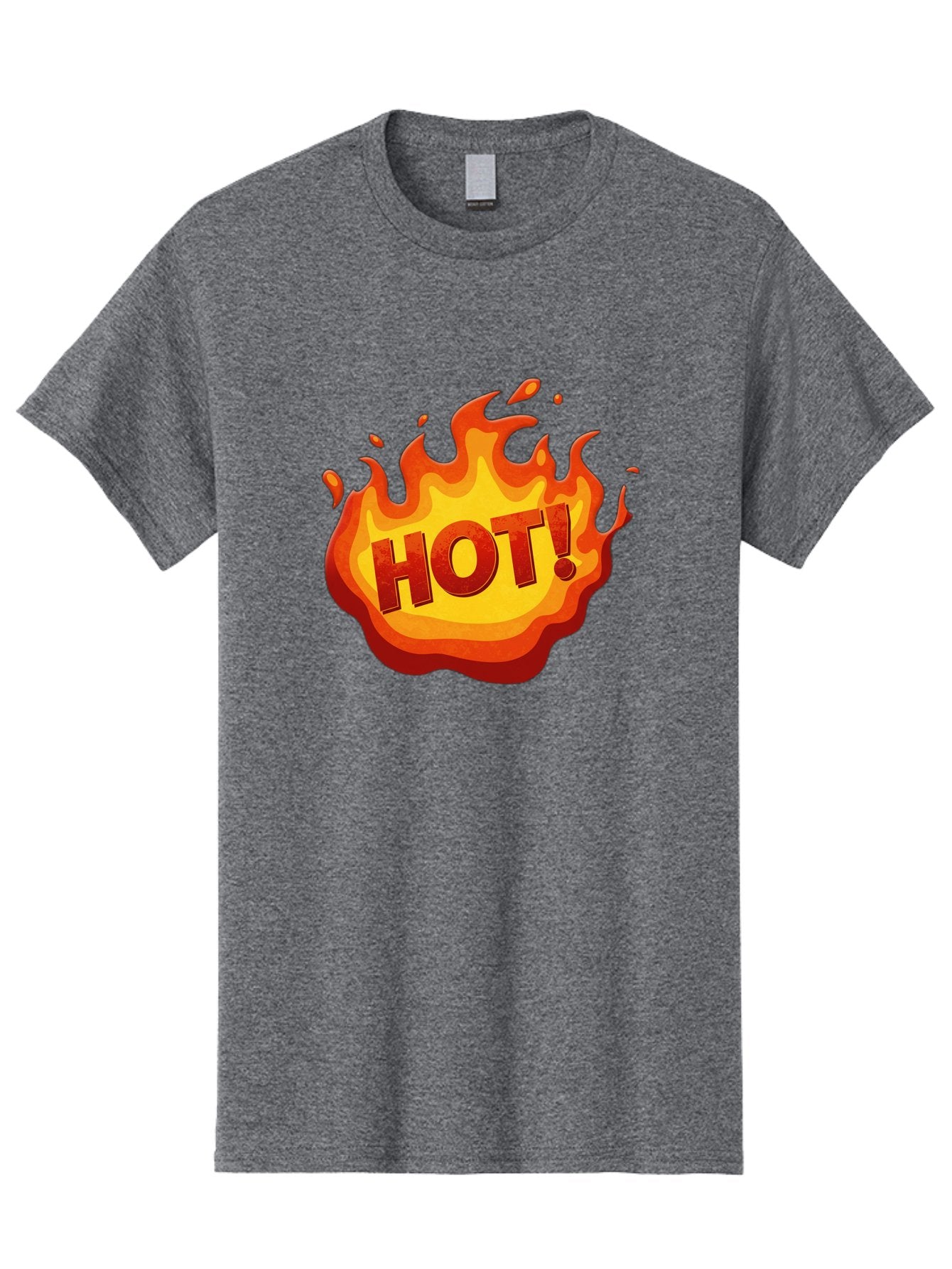 Hot-11 Men'S Graphic Tee, 100% Cotton, Comfortable Casual Summer Wear, Machine Washable, Flames, Fire, Hot, Trending, Popular, Exciting, Bold, Fiery, Energetic, Passionate, Hot! Baa799 6