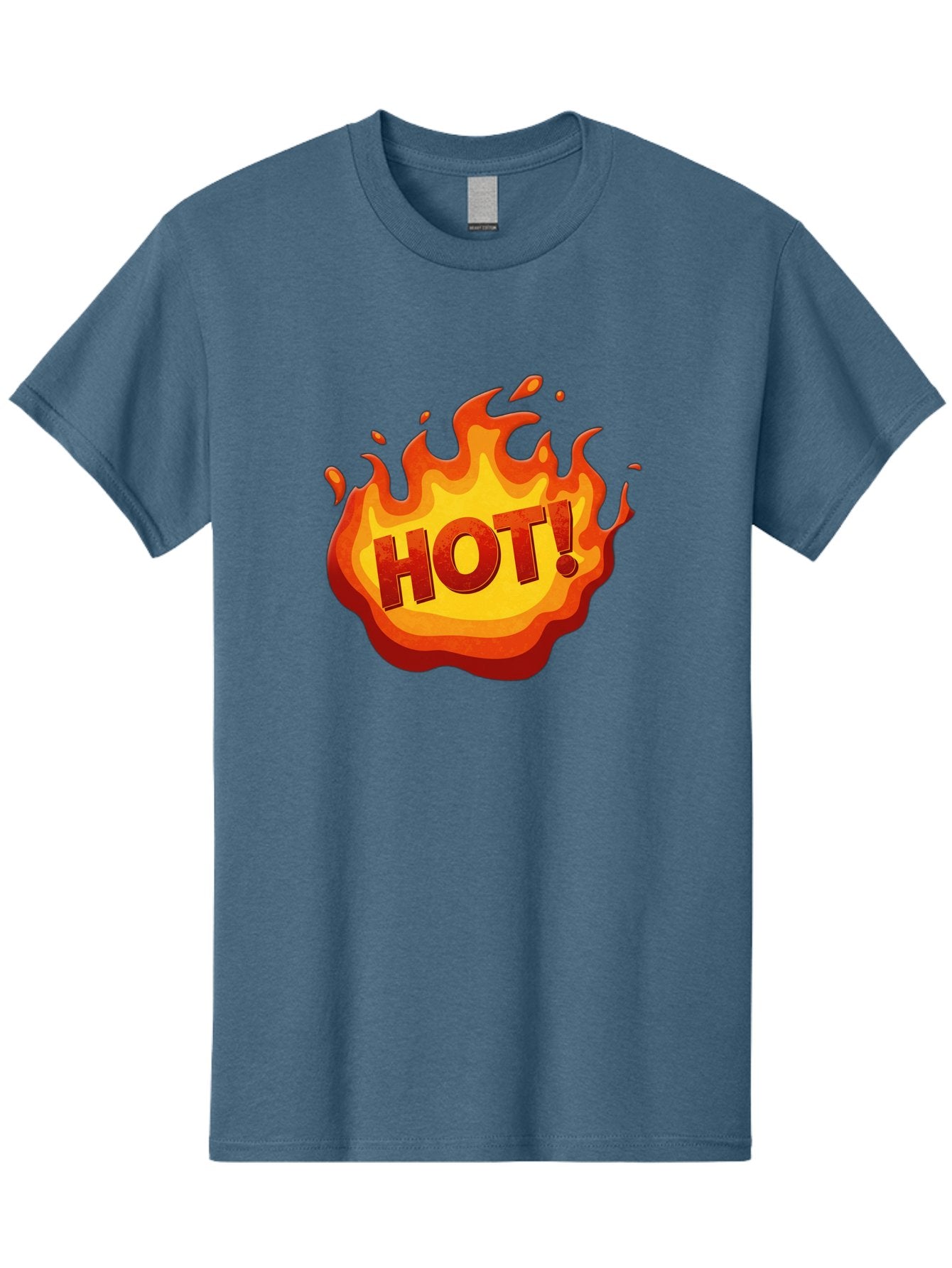 Hot-11 Men'S Graphic Tee, 100% Cotton, Comfortable Casual Summer Wear, Machine Washable, Flames, Fire, Hot, Trending, Popular, Exciting, Bold, Fiery, Energetic, Passionate, Hot! Baa799 8