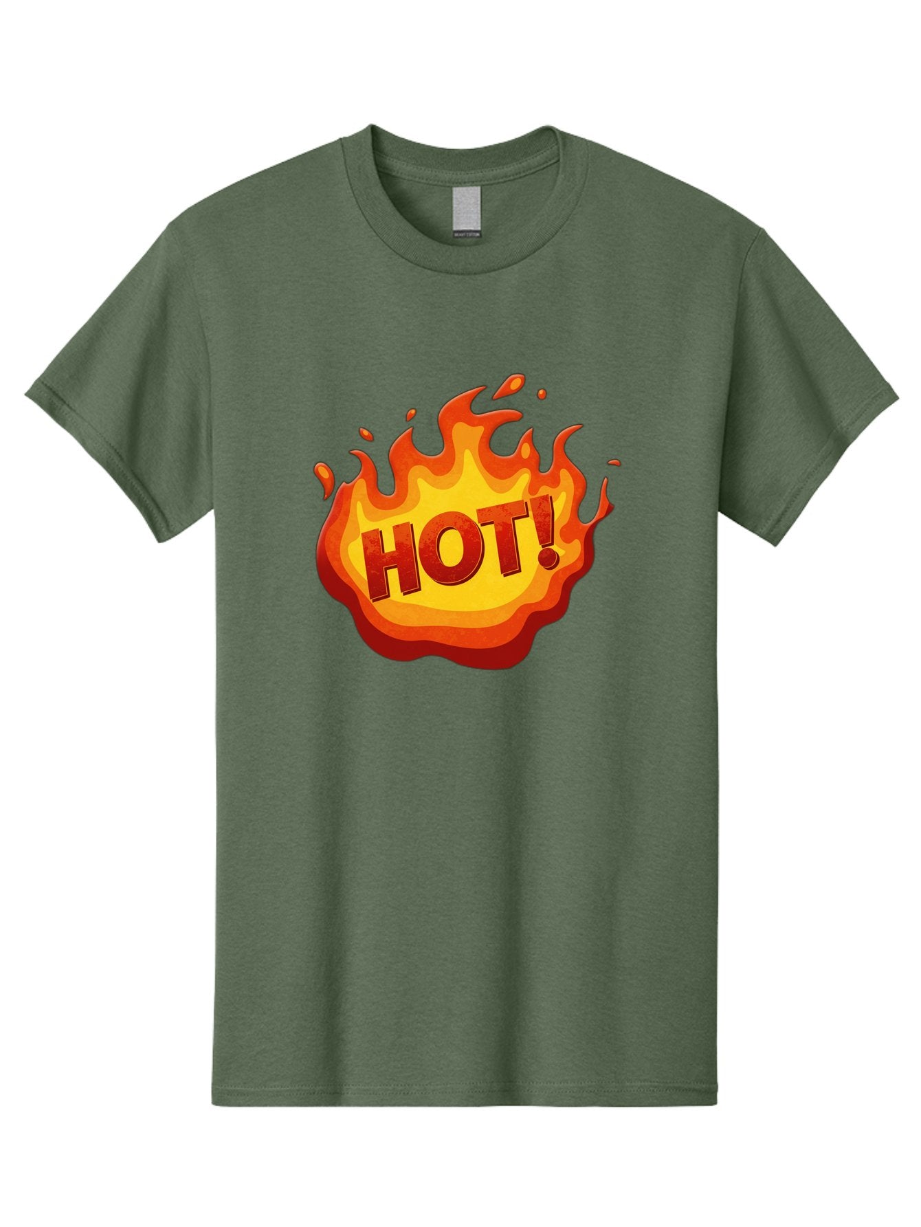 Hot-11 Men'S Graphic Tee, 100% Cotton, Comfortable Casual Summer Wear, Machine Washable, Flames, Fire, Hot, Trending, Popular, Exciting, Bold, Fiery, Energetic, Passionate, Hot! Baa799 7