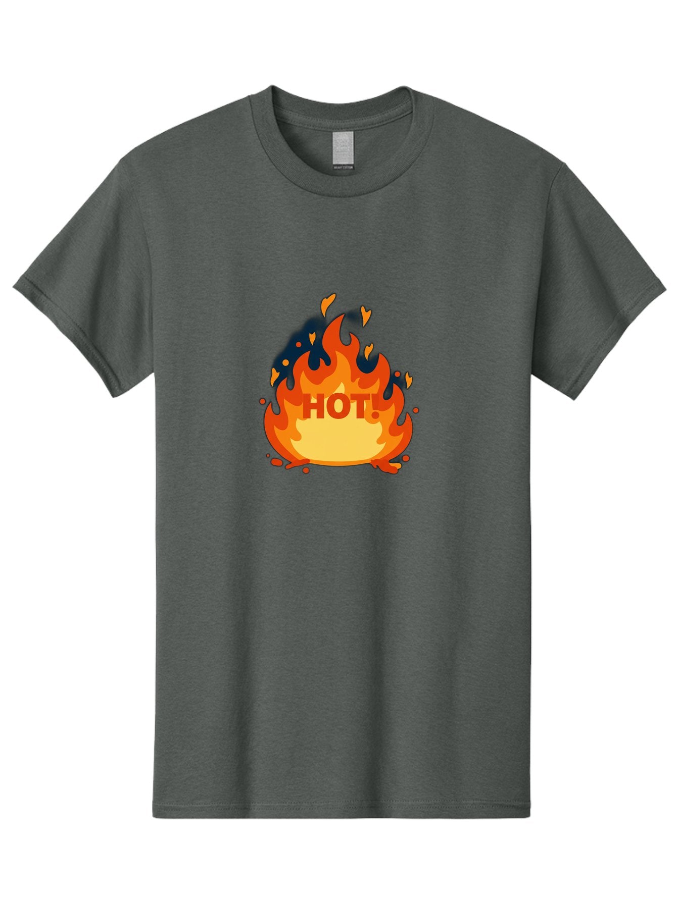 Hot-3 Men'S Graphic Tee, 100% Cotton, Comfortable Casual Summer Wear, Machine Washable, Fire Flames, Hot Graphic, Vibrant Design, Bold Typography, Fiery Elements, Passionate Icon, Trendy Illustration, Energetic Artwork, Baa802 15