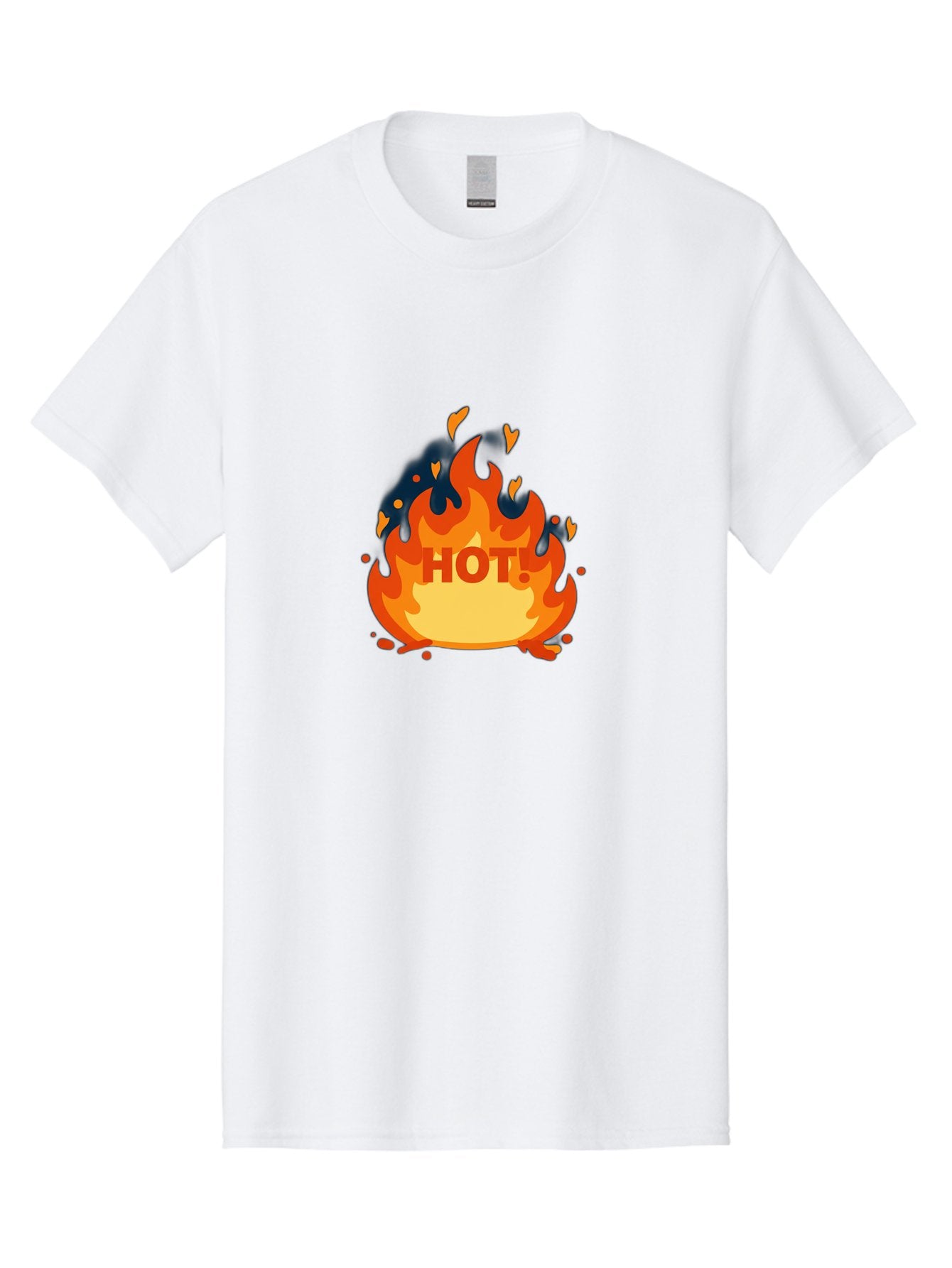 Hot-3 Men'S Graphic Tee, 100% Cotton, Comfortable Casual Summer Wear, Machine Washable, Fire Flames, Hot Graphic, Vibrant Design, Bold Typography, Fiery Elements, Passionate Icon, Trendy Illustration, Energetic Artwork, Baa802 10