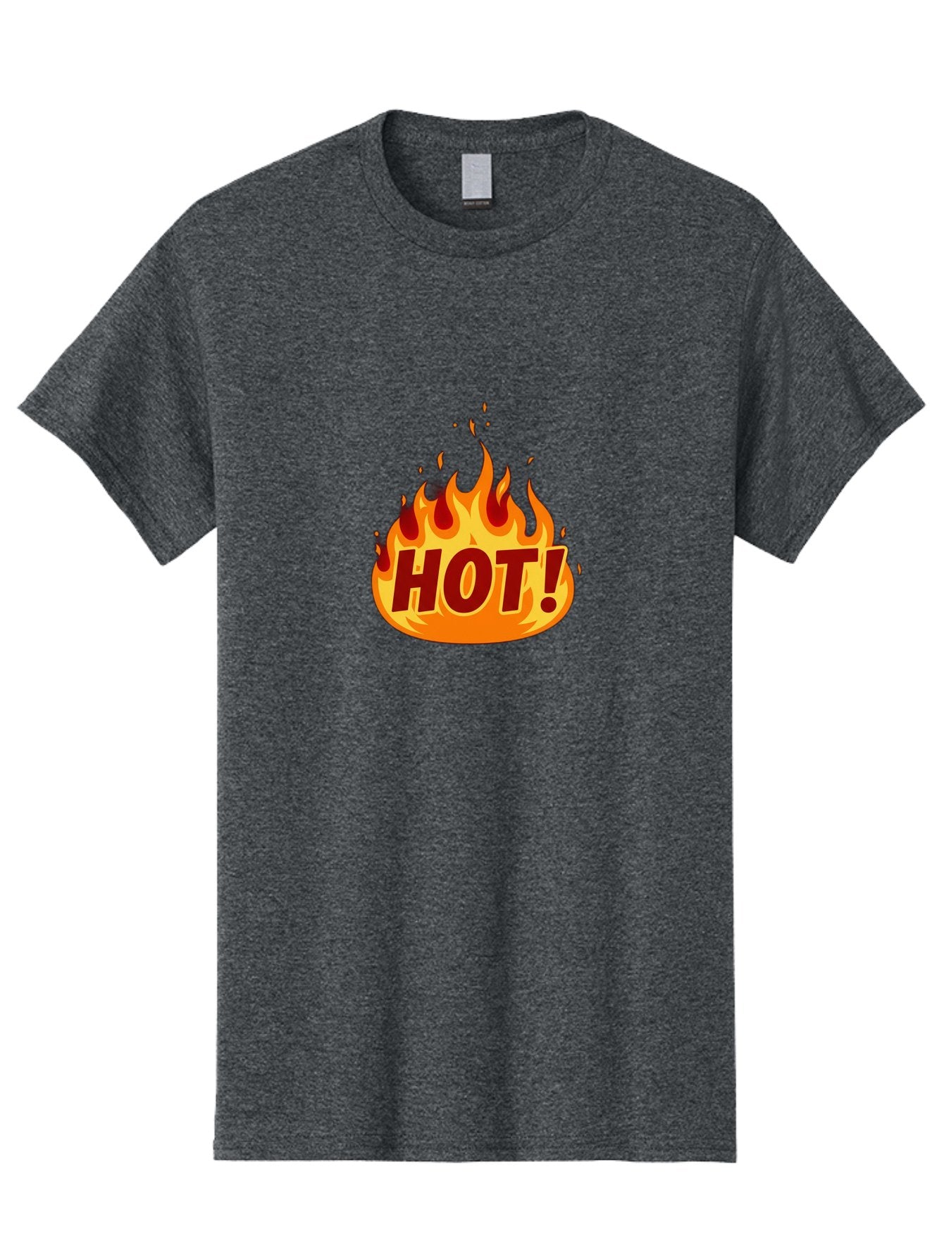 Hot-9 Men'S Graphic Tee, 100% Cotton, Comfortable Casual Summer Wear, Machine Washable, Fire Flames, Hot Deal, Burning Passion, Fiery Energy, Bold Graphics, Intense Design, Hot!, Burning Text Baa808 4
