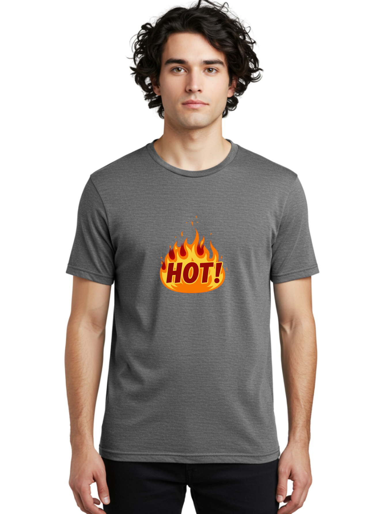 Hot-9 Men'S Graphic Tee, 100% Cotton, Comfortable Casual Summer Wear, Machine Washable, Fire Flames, Hot Deal, Burning Passion, Fiery Energy, Bold Graphics, Intense Design, Hot!, Burning Text Baa808 16