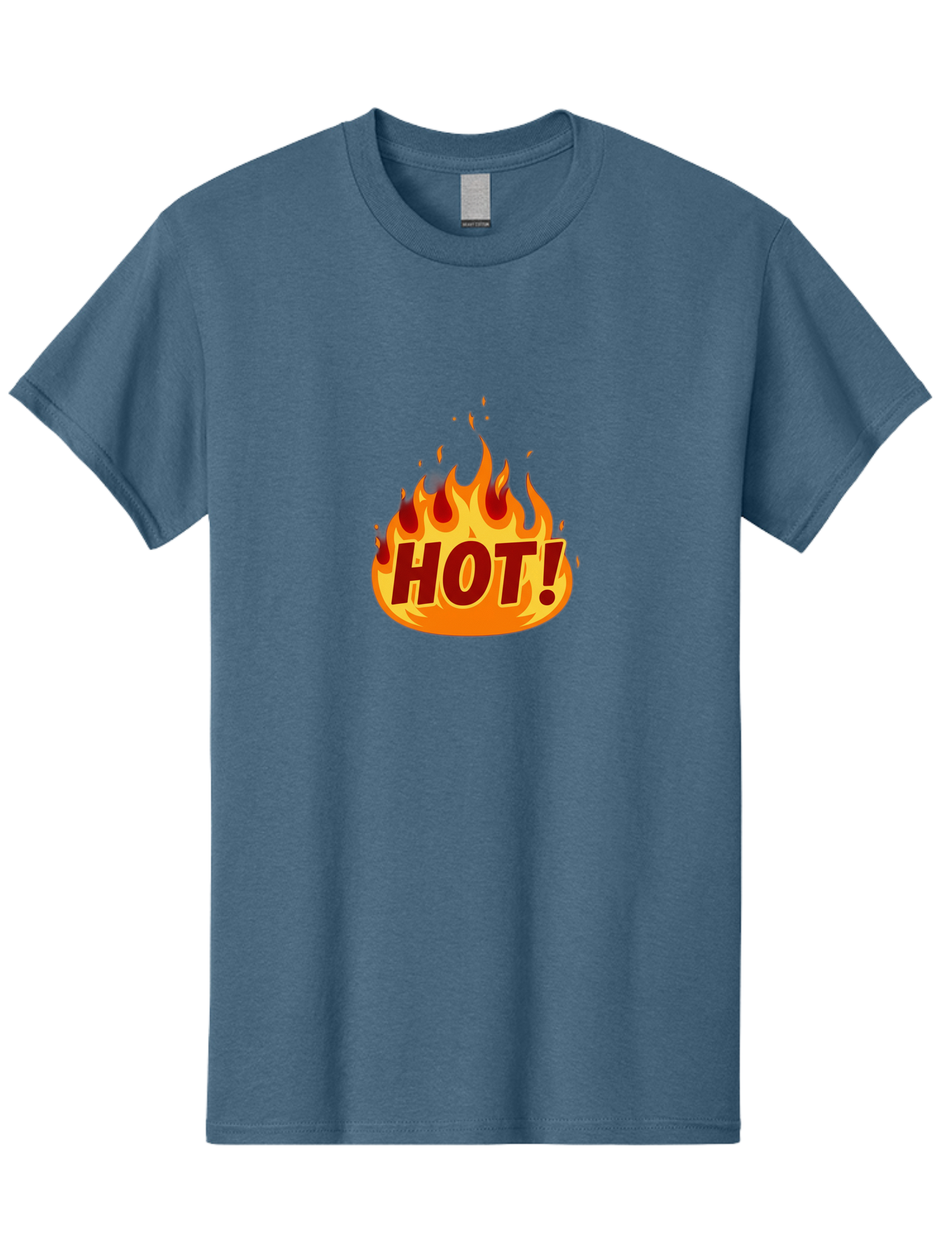 Hot-9 Men'S Graphic Tee, 100% Cotton, Comfortable Casual Summer Wear, Machine Washable, Fire Flames, Hot Deal, Burning Passion, Fiery Energy, Bold Graphics, Intense Design, Hot!, Burning Text Baa808 17