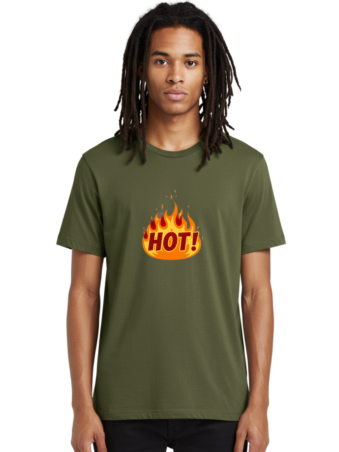 Hot-9 Men'S Graphic Tee, 100% Cotton, Comfortable Casual Summer Wear, Machine Washable, Fire Flames, Hot Deal, Burning Passion, Fiery Energy, Bold Graphics, Intense Design, Hot!, Burning Text Baa808 8