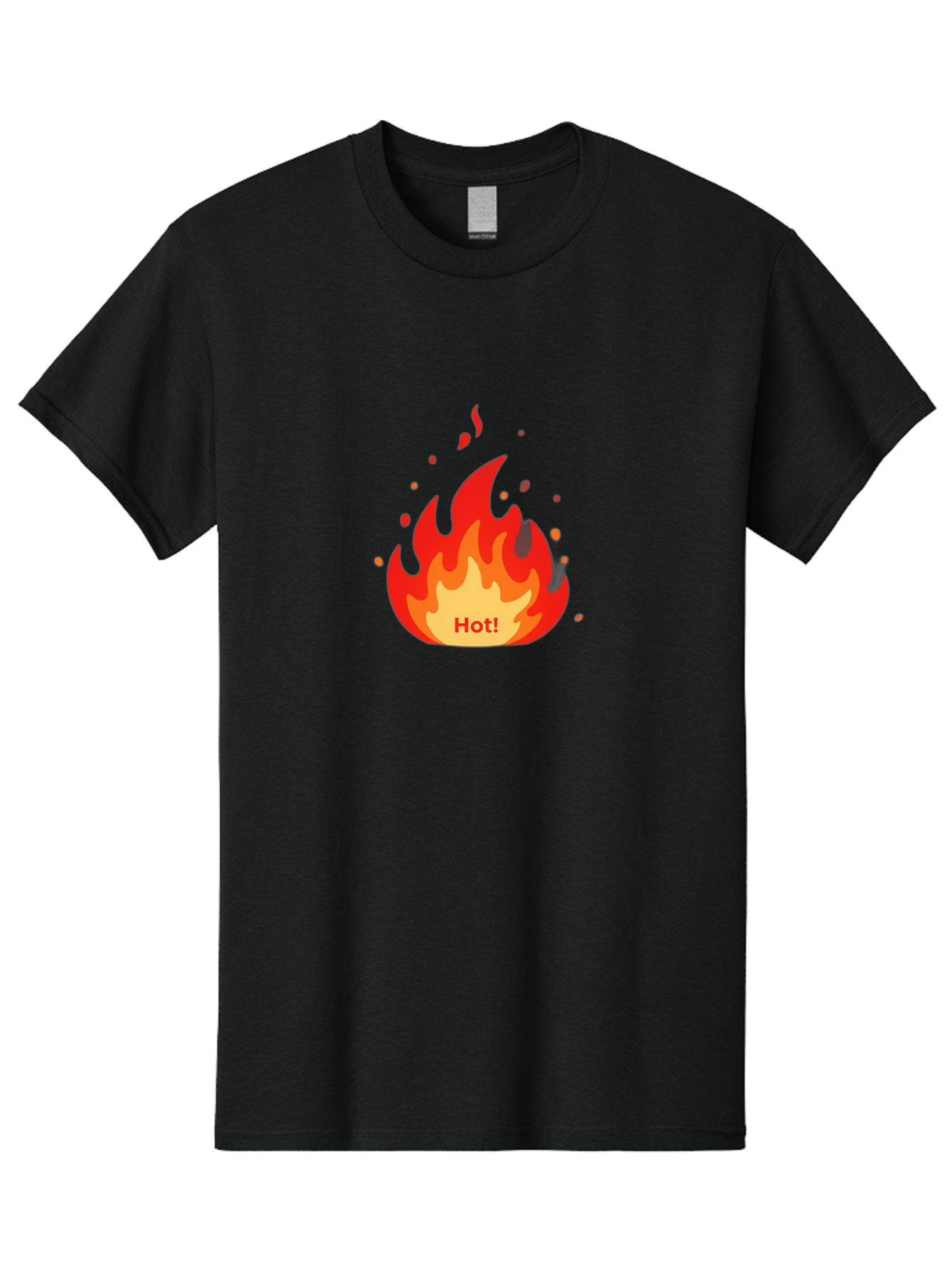 Hot-Flame Men'S Graphic Tee, 100% Cotton, Comfortable Casual Summer Wear, Machine Washable, Fire Icon, Hot Trend, Vibrant Flames, Burning Passion, Red And Orange Hues, Bold Graphics, Modern Design, Trendy Visuals Baa809 25
