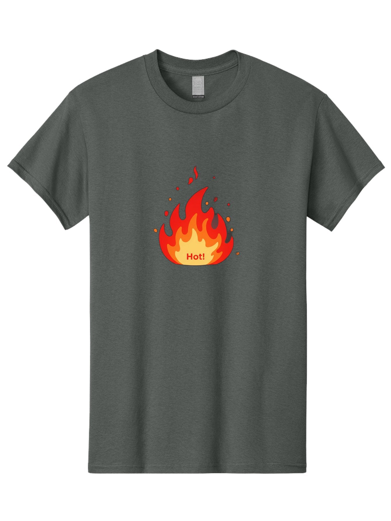 Hot-Flame Men'S Graphic Tee, 100% Cotton, Comfortable Casual Summer Wear, Machine Washable, Fire Icon, Hot Trend, Vibrant Flames, Burning Passion, Red And Orange Hues, Bold Graphics, Modern Design, Trendy Visuals Baa809 13