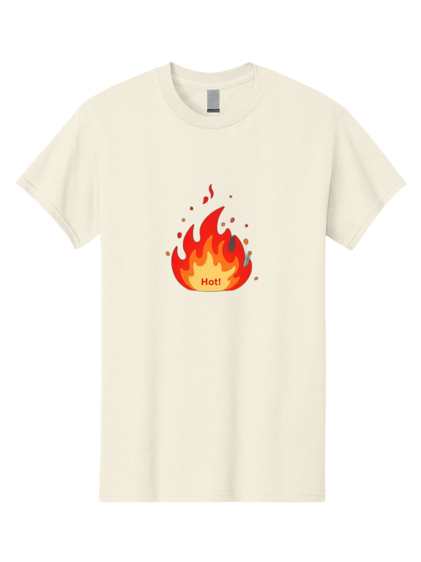 Hot-Flame Men'S Graphic Tee, 100% Cotton, Comfortable Casual Summer Wear, Machine Washable, Fire Icon, Hot Trend, Vibrant Flames, Burning Passion, Red And Orange Hues, Bold Graphics, Modern Design, Trendy Visuals Baa809 8