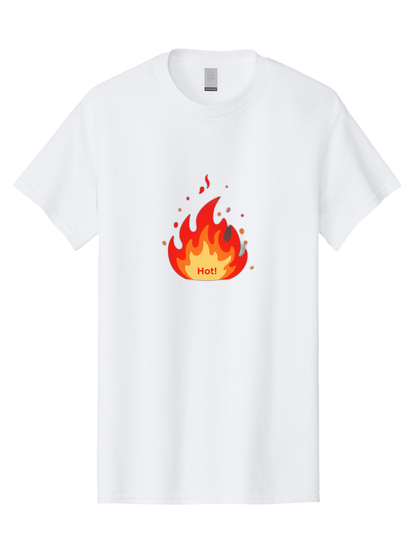 Hot-Flame Men'S Graphic Tee, 100% Cotton, Comfortable Casual Summer Wear, Machine Washable, Fire Icon, Hot Trend, Vibrant Flames, Burning Passion, Red And Orange Hues, Bold Graphics, Modern Design, Trendy Visuals Baa809 17