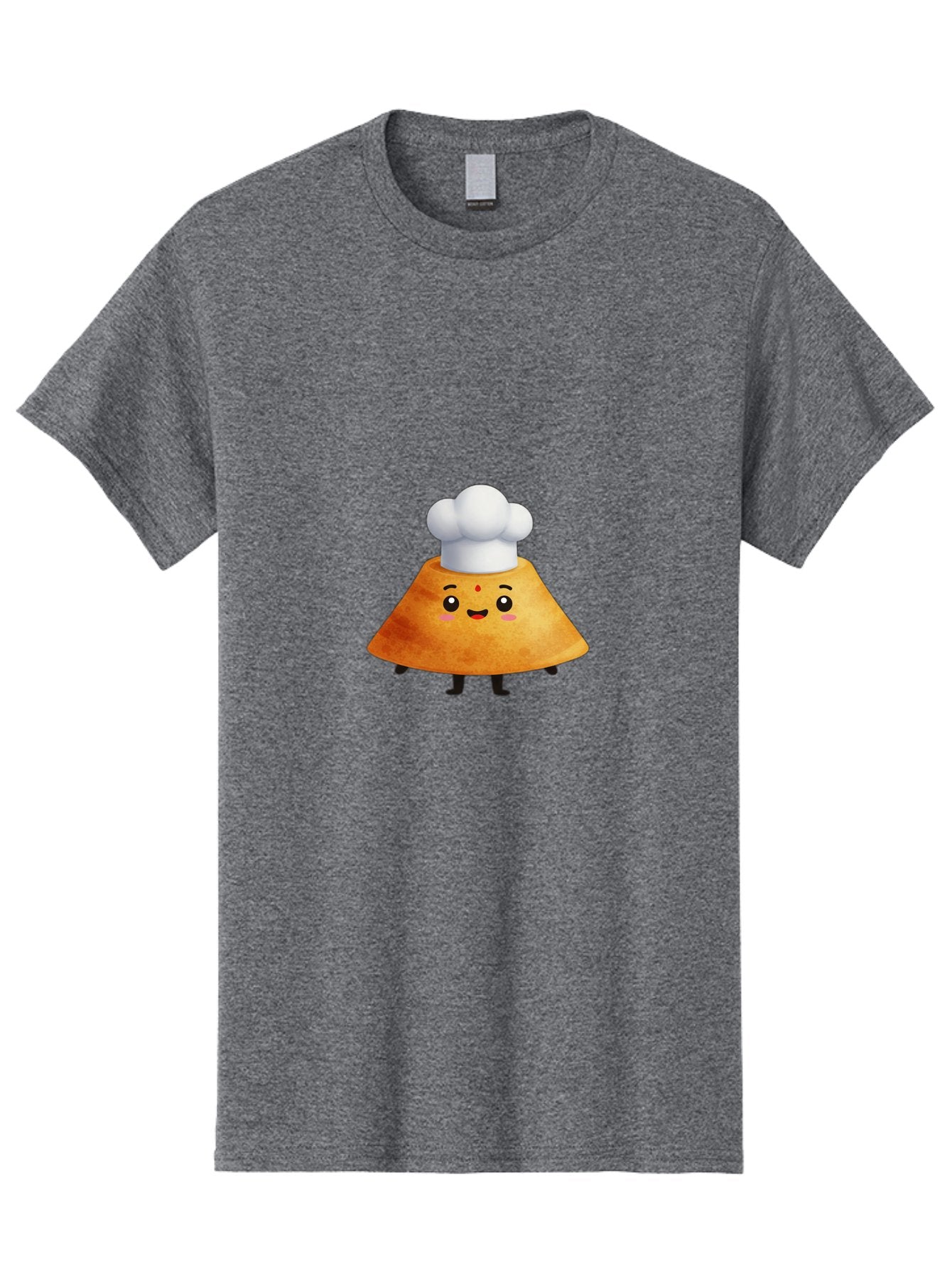 Idli-Character Men'S Graphic Tee, 100% Cotton, Comfortable Casual Summer Wear, Machine Washable, Cartoonish Representation, Sambar Vada Masala, South Indian Cuisine, Cute Character, Chef Hat, Traditional Dish, Vada, South Indian Food Baa880 14