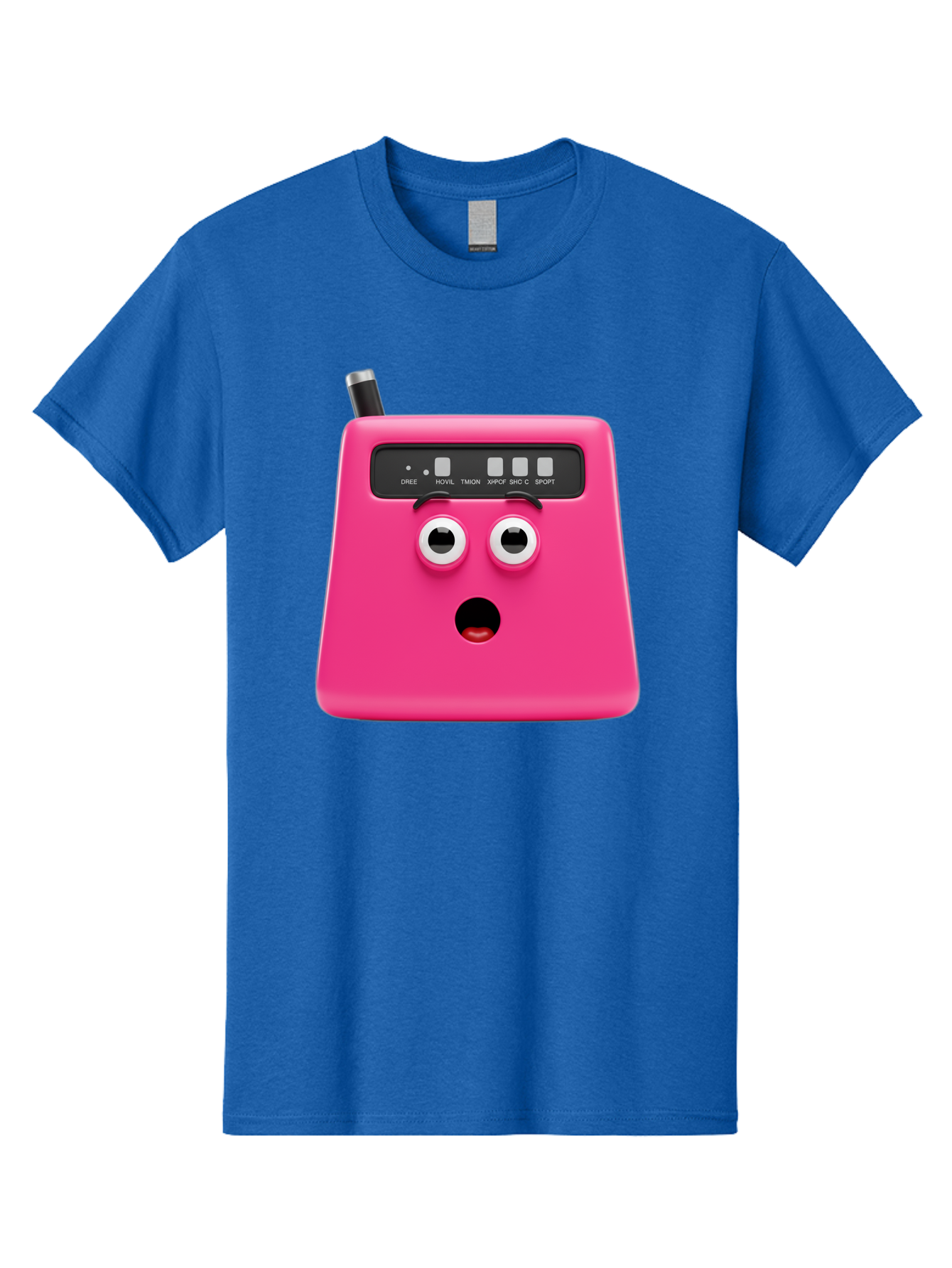 Kandou-Robot Men'S Graphic Tee, 100% Cotton, Comfortable Casual Summer Wear, Machine Washable, Pink Robot, Cute Face, Control Panel, Futuristic, Robotic Eyes, Tech Gadget, Innovative Design, Robotics, Electronic Device, Modern Technology Baa896 29