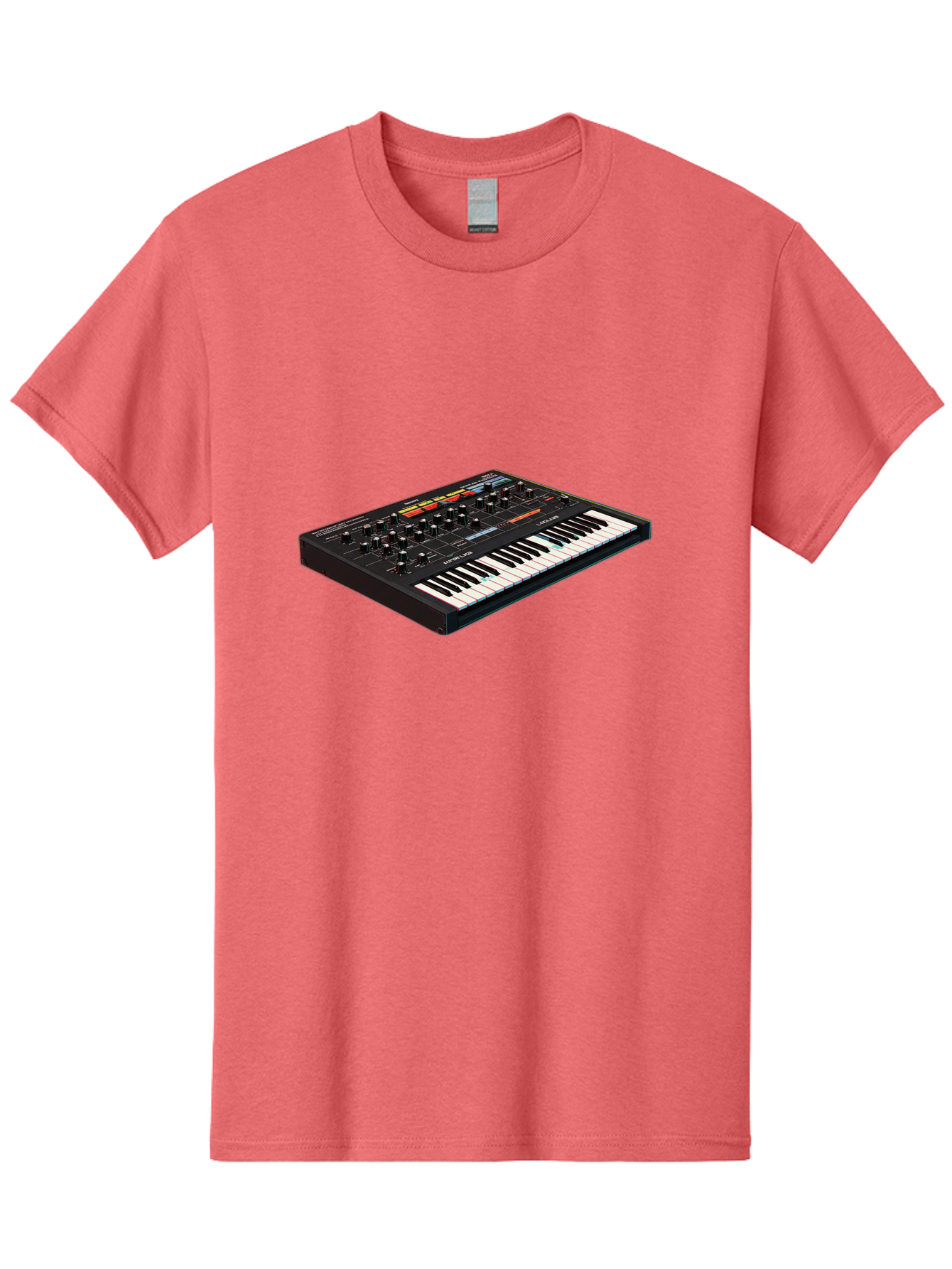Korg-Minilogue-2 Men'S Graphic Tee, 100% Cotton, Comfortable Casual Summer Wear, Machine Washable, Synthesizer Keyboard, Music Production, Sound Design, Analog Synthesizer, Electronic Music, Musical Instrument, Korg Synthesizer, Baa905 17