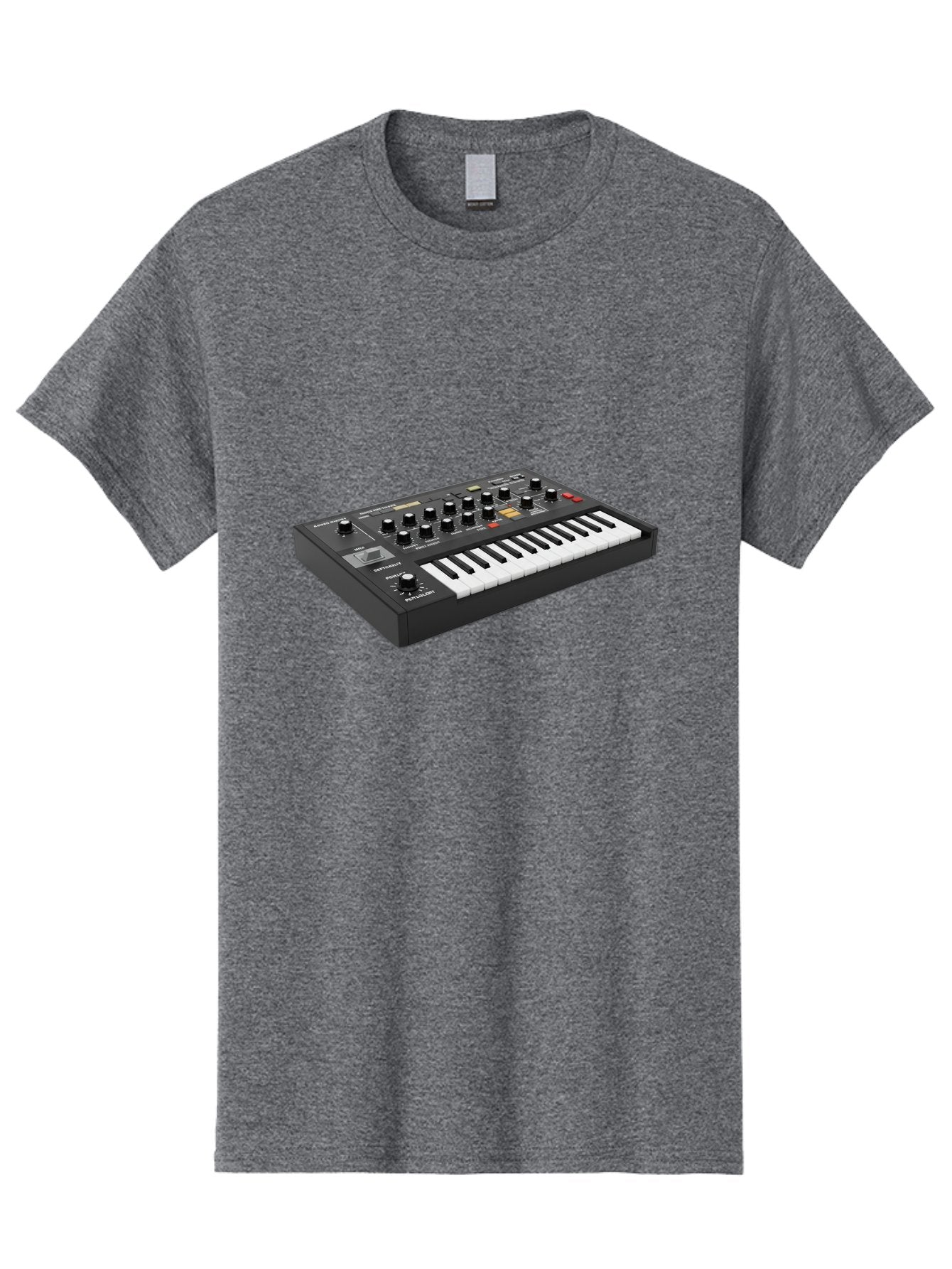 Korg-Minilogue-3 Men'S Graphic Tee, 100% Cotton, Comfortable Casual Summer Wear, Machine Washable, Korg Minilogue Synthesizer, Music Production Equipment, Sound Design Tools, Analog Synthesizer, Electronic Music Gear, Audio Processing Units, Baa906 11
