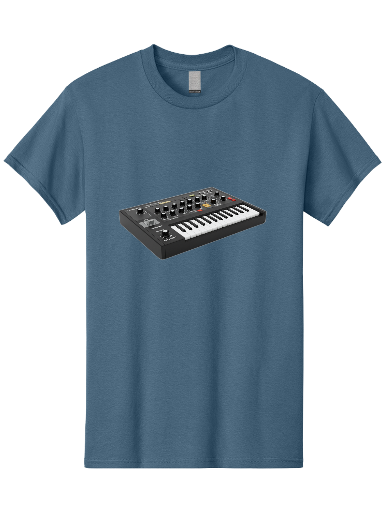 Korg-Minilogue-3 Men'S Graphic Tee, 100% Cotton, Comfortable Casual Summer Wear, Machine Washable, Korg Minilogue Synthesizer, Music Production Equipment, Sound Design Tools, Analog Synthesizer, Electronic Music Gear, Audio Processing Units, Baa906 13