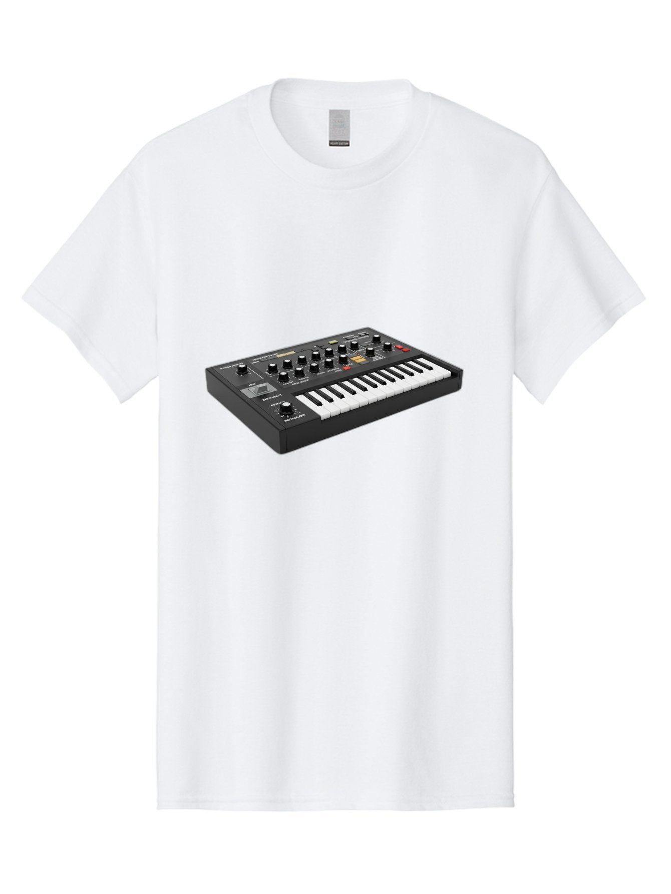 Korg-Minilogue-3 Men'S Graphic Tee, 100% Cotton, Comfortable Casual Summer Wear, Machine Washable, Korg Minilogue Synthesizer, Music Production Equipment, Sound Design Tools, Analog Synthesizer, Electronic Music Gear, Audio Processing Units, Baa906