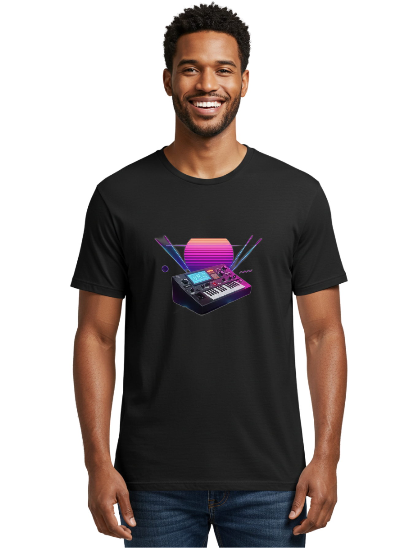 Korg-Minilogue Men'S Graphic Tee, 100% Cotton, Comfortable Casual Summer Wear, Machine Washable, Korg Minilogue Synthesizer, Music Production, Sound Design, Audio Equipment, Electronic Music, Synth, Musical Instrument, Music Gear, Baa907 14