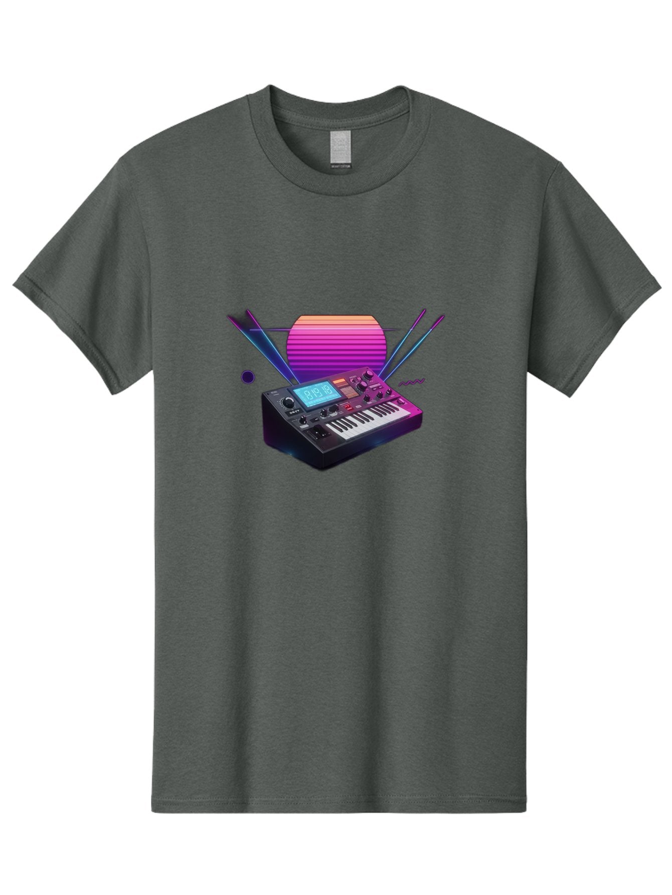 Korg-Minilogue Men'S Graphic Tee, 100% Cotton, Comfortable Casual Summer Wear, Machine Washable, Korg Minilogue Synthesizer, Music Production, Sound Design, Audio Equipment, Electronic Music, Synth, Musical Instrument, Music Gear, Baa907 13