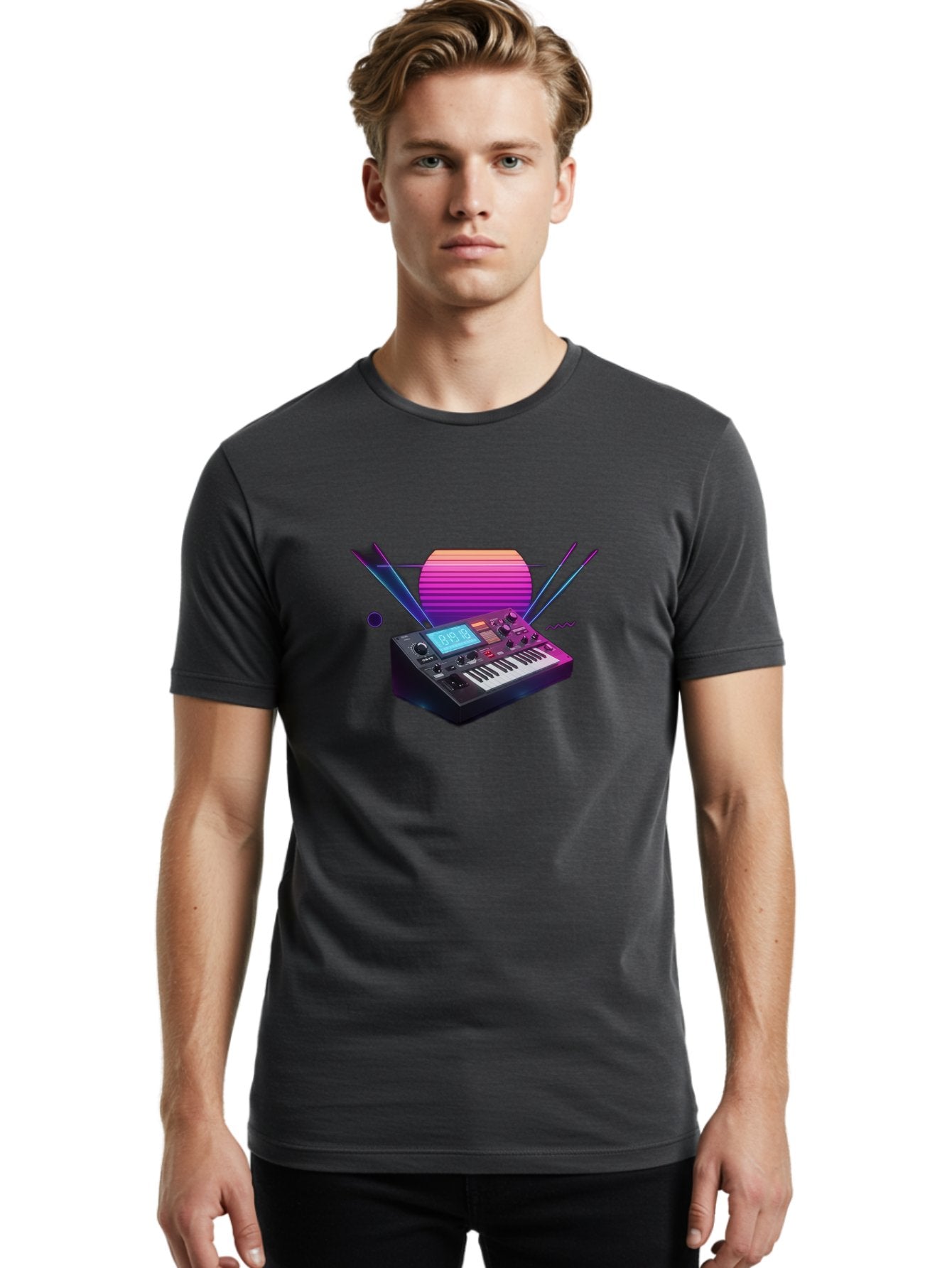 Korg-Minilogue Men'S Graphic Tee, 100% Cotton, Comfortable Casual Summer Wear, Machine Washable, Korg Minilogue Synthesizer, Music Production, Sound Design, Audio Equipment, Electronic Music, Synth, Musical Instrument, Music Gear, Baa907 19
