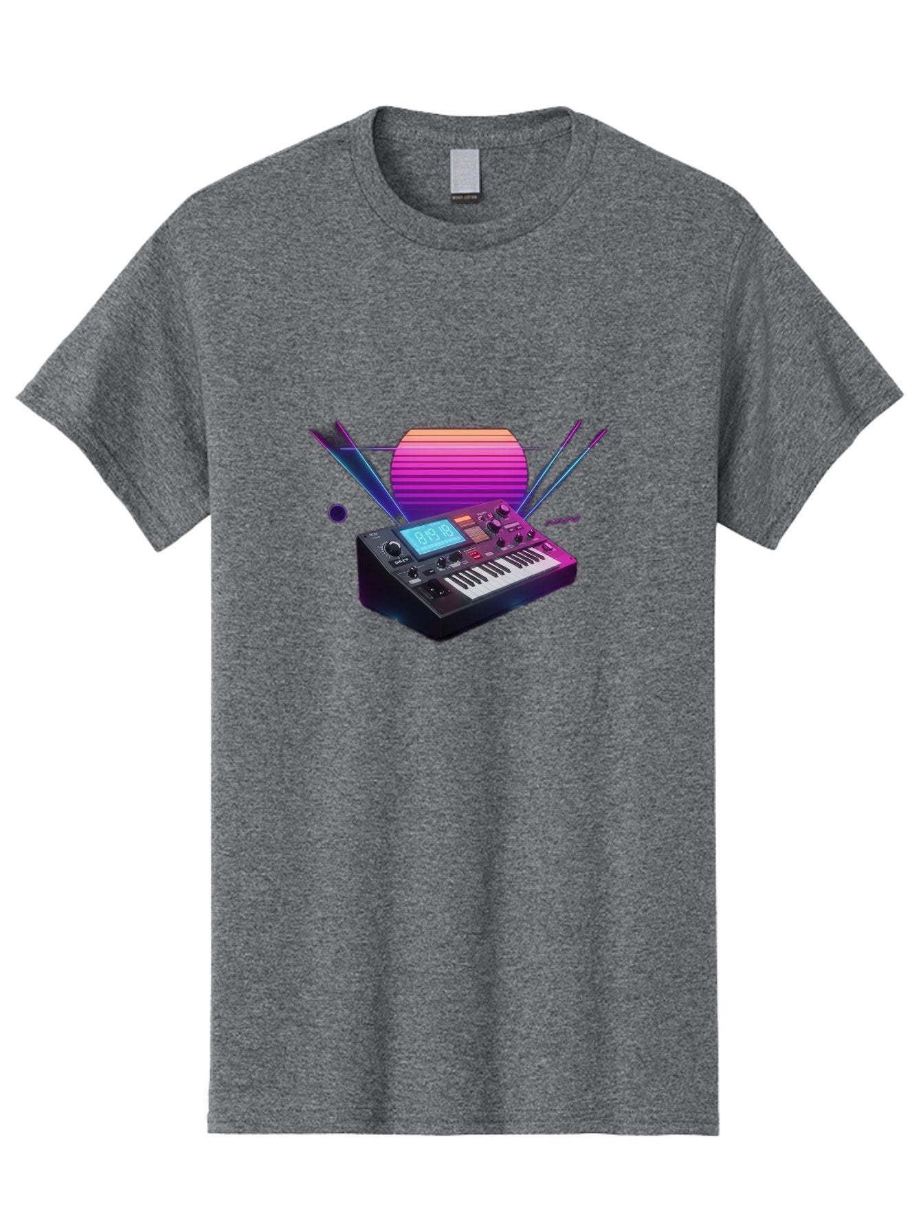 Korg-Minilogue Men'S Graphic Tee, 100% Cotton, Comfortable Casual Summer Wear, Machine Washable, Korg Minilogue Synthesizer, Music Production, Sound Design, Audio Equipment, Electronic Music, Synth, Musical Instrument, Music Gear, Baa907 7