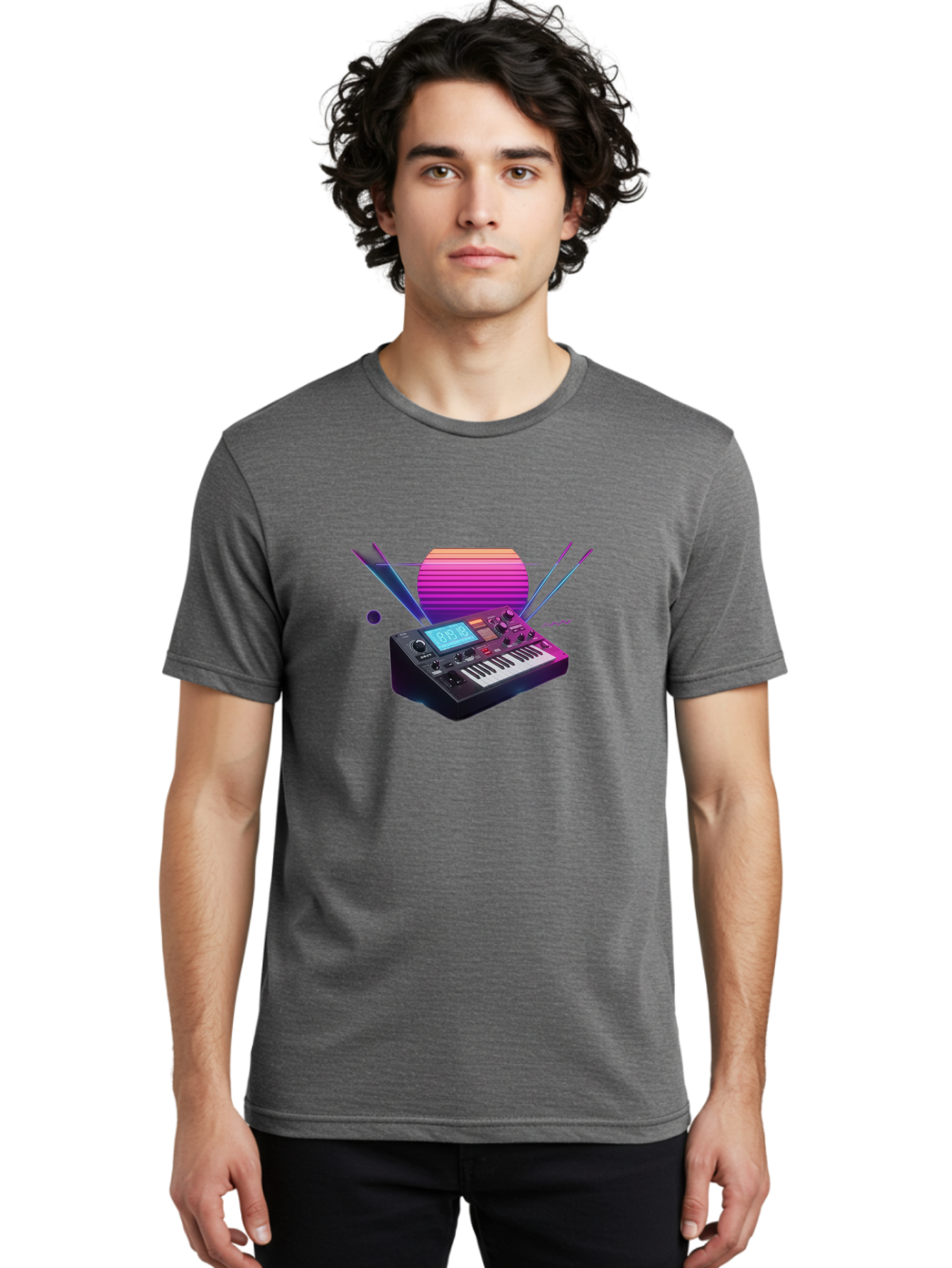 Korg-Minilogue Men'S Graphic Tee, 100% Cotton, Comfortable Casual Summer Wear, Machine Washable, Korg Minilogue Synthesizer, Music Production, Sound Design, Audio Equipment, Electronic Music, Synth, Musical Instrument, Music Gear, Baa907 26