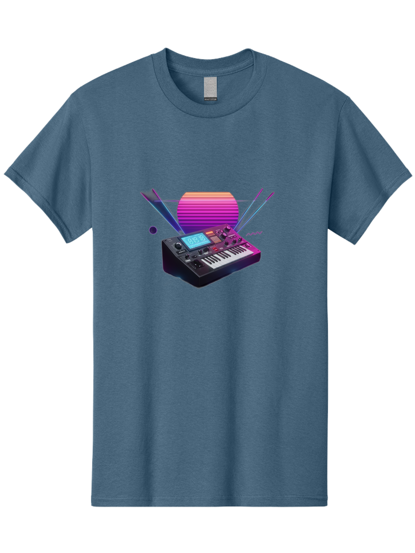 Korg-Minilogue Men'S Graphic Tee, 100% Cotton, Comfortable Casual Summer Wear, Machine Washable, Korg Minilogue Synthesizer, Music Production, Sound Design, Audio Equipment, Electronic Music, Synth, Musical Instrument, Music Gear, Baa907 5