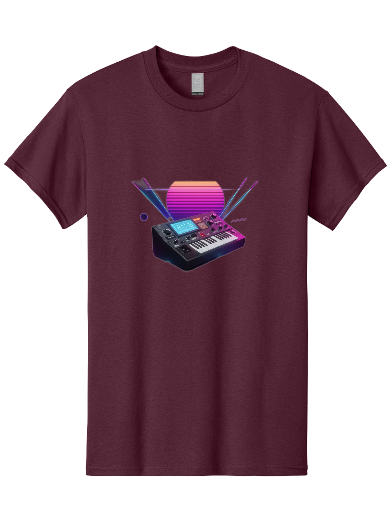 Korg-Minilogue Men'S Graphic Tee, 100% Cotton, Comfortable Casual Summer Wear, Machine Washable, Korg Minilogue Synthesizer, Music Production, Sound Design, Audio Equipment, Electronic Music, Synth, Musical Instrument, Music Gear, Baa907 7