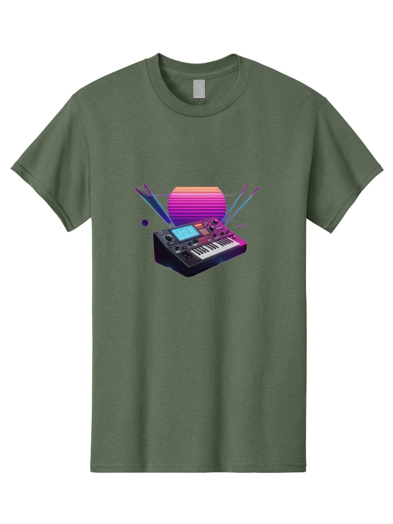 Korg-Minilogue Men'S Graphic Tee, 100% Cotton, Comfortable Casual Summer Wear, Machine Washable, Korg Minilogue Synthesizer, Music Production, Sound Design, Audio Equipment, Electronic Music, Synth, Musical Instrument, Music Gear, Baa907 23