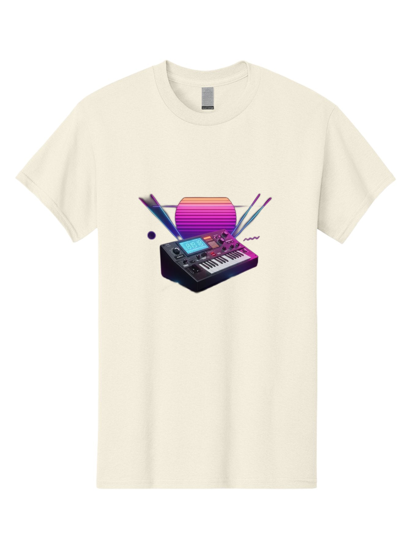 Korg-Minilogue Men'S Graphic Tee, 100% Cotton, Comfortable Casual Summer Wear, Machine Washable, Korg Minilogue Synthesizer, Music Production, Sound Design, Audio Equipment, Electronic Music, Synth, Musical Instrument, Music Gear, Baa907 8