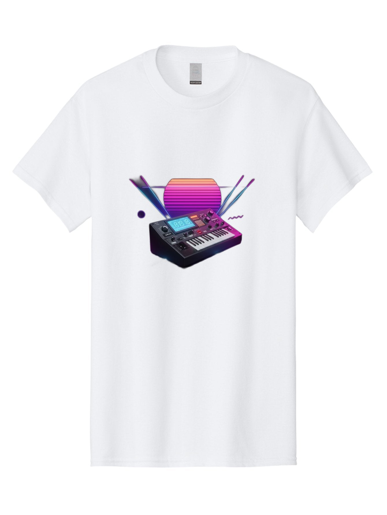 Korg-Minilogue Men'S Graphic Tee, 100% Cotton, Comfortable Casual Summer Wear, Machine Washable, Korg Minilogue Synthesizer, Music Production, Sound Design, Audio Equipment, Electronic Music, Synth, Musical Instrument, Music Gear, Baa907 9