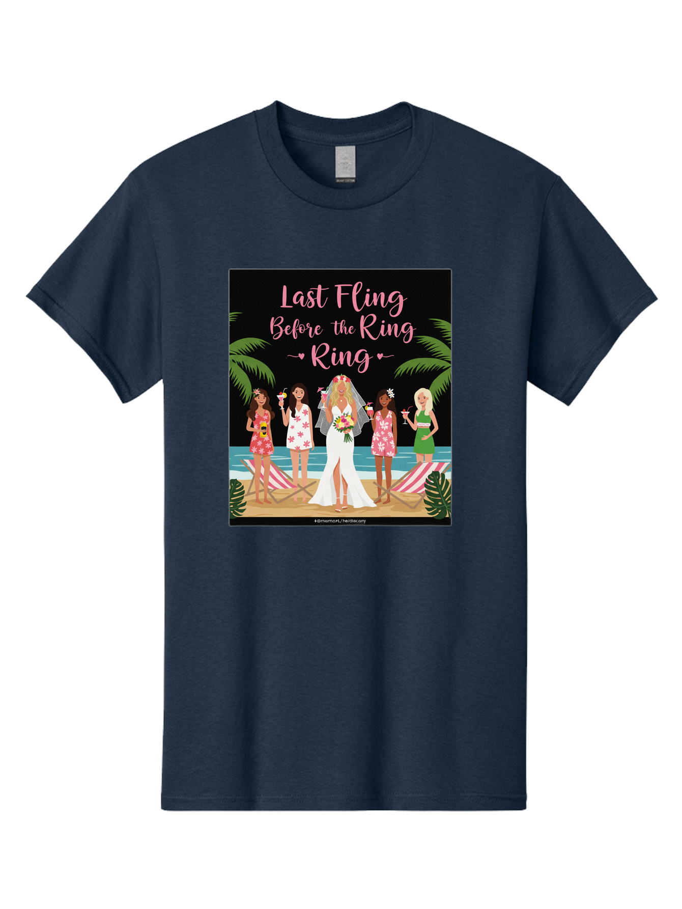 Last-Fling-Before-The-Ring Men'S Graphic Tee, 100% Cotton, Comfortable Casual Summer Wear, Machine Washable, Bride To Be, Bachelorette Party, Beach Vacation, Girls Trip, Tropical Getaway, Celebration, Hen Party, Wedding, Baa912 29