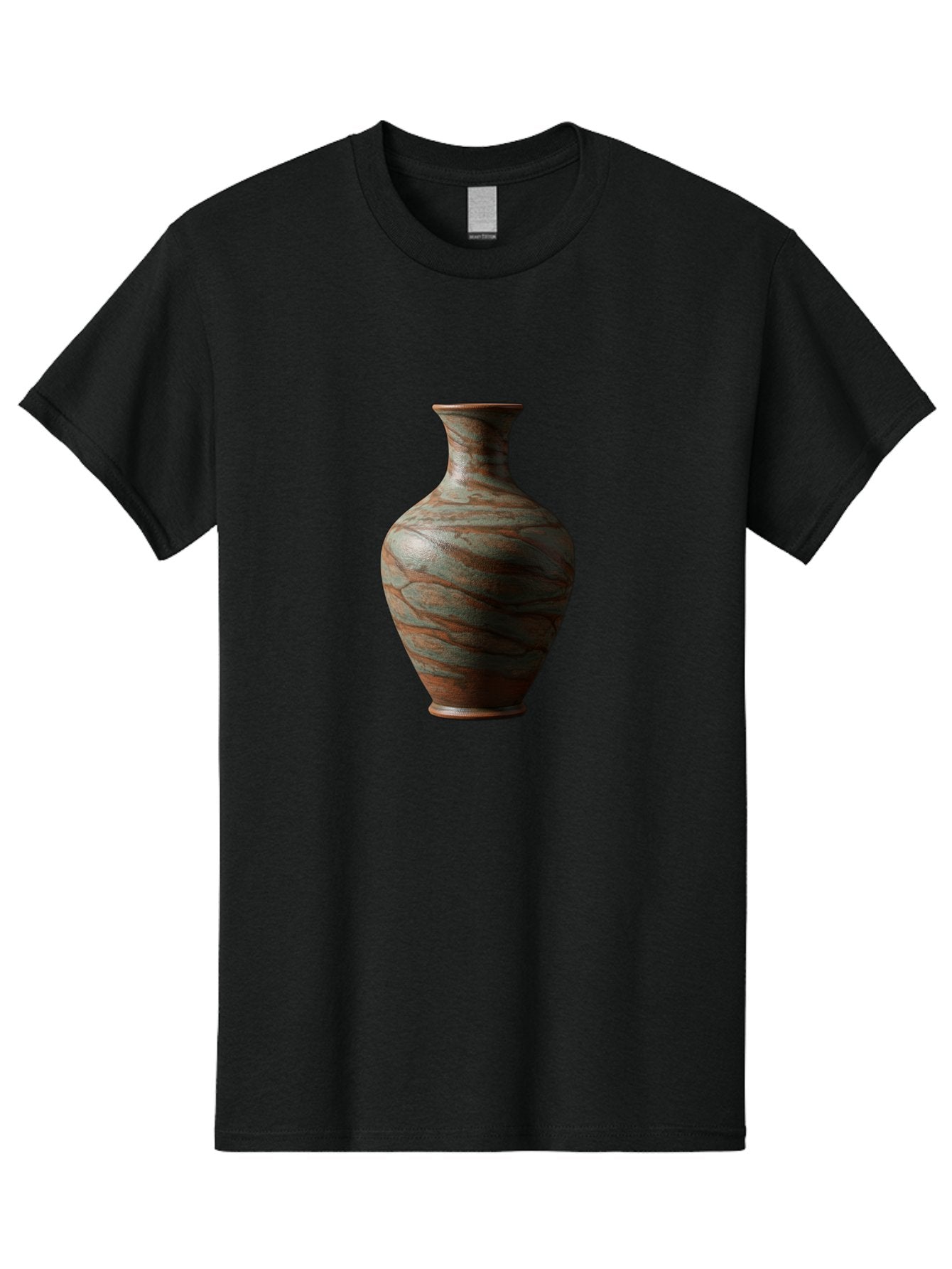 Marbled-Vase Men'S Graphic Tee, 100% Cotton, Comfortable Casual Summer Wear, Machine Washable, Marbled Vase, Decorative Vase, Elegant Design, Sophisticated Interior, Home Decor, Luxury Vase, Modern Art, Unique Pattern, Ornate Vase, Baa968 13