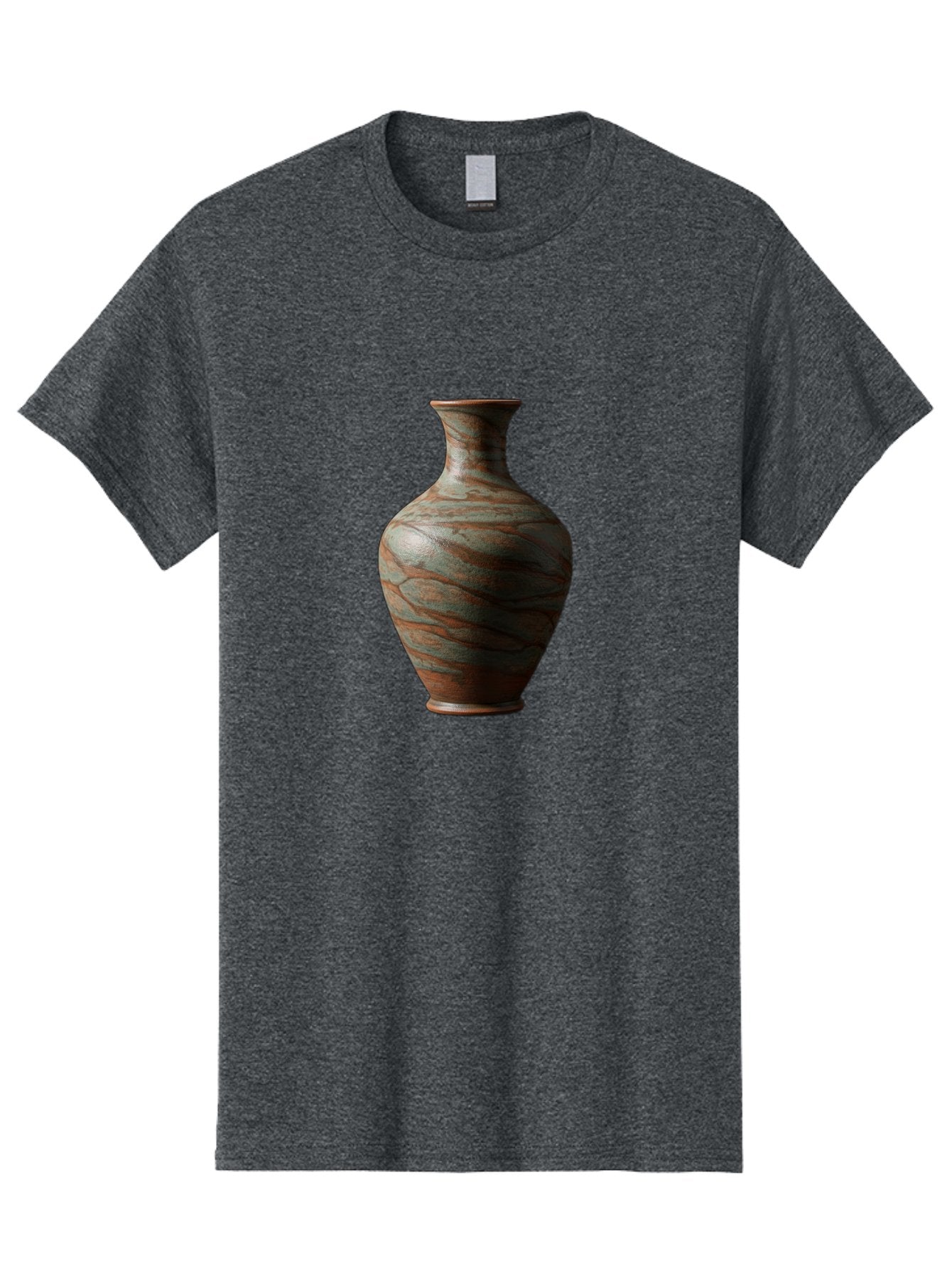 Marbled-Vase Men'S Graphic Tee, 100% Cotton, Comfortable Casual Summer Wear, Machine Washable, Marbled Vase, Decorative Vase, Elegant Design, Sophisticated Interior, Home Decor, Luxury Vase, Modern Art, Unique Pattern, Ornate Vase, Baa968 9