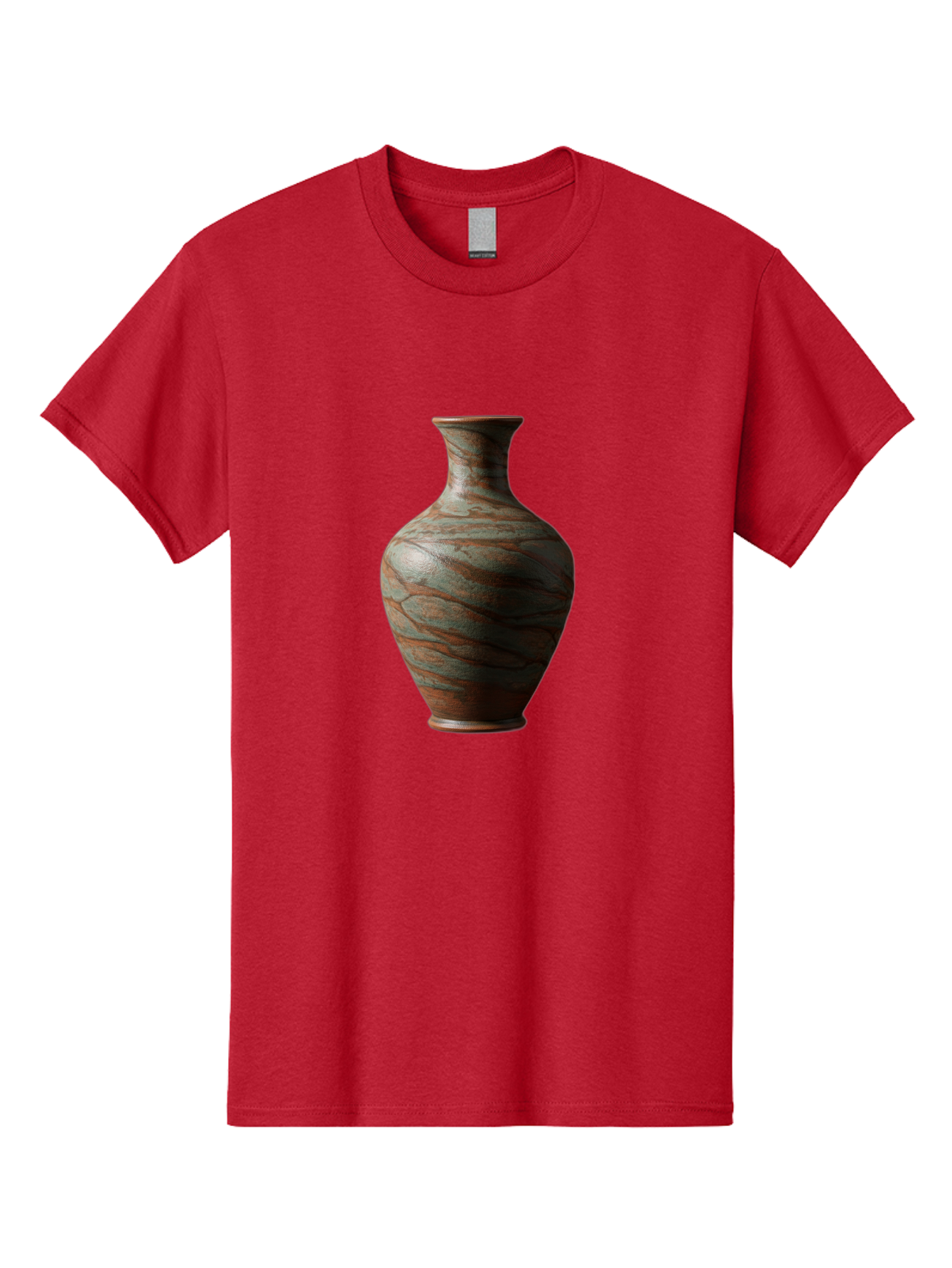 Marbled-Vase Men'S Graphic Tee, 100% Cotton, Comfortable Casual Summer Wear, Machine Washable, Marbled Vase, Decorative Vase, Elegant Design, Sophisticated Interior, Home Decor, Luxury Vase, Modern Art, Unique Pattern, Ornate Vase, Baa968