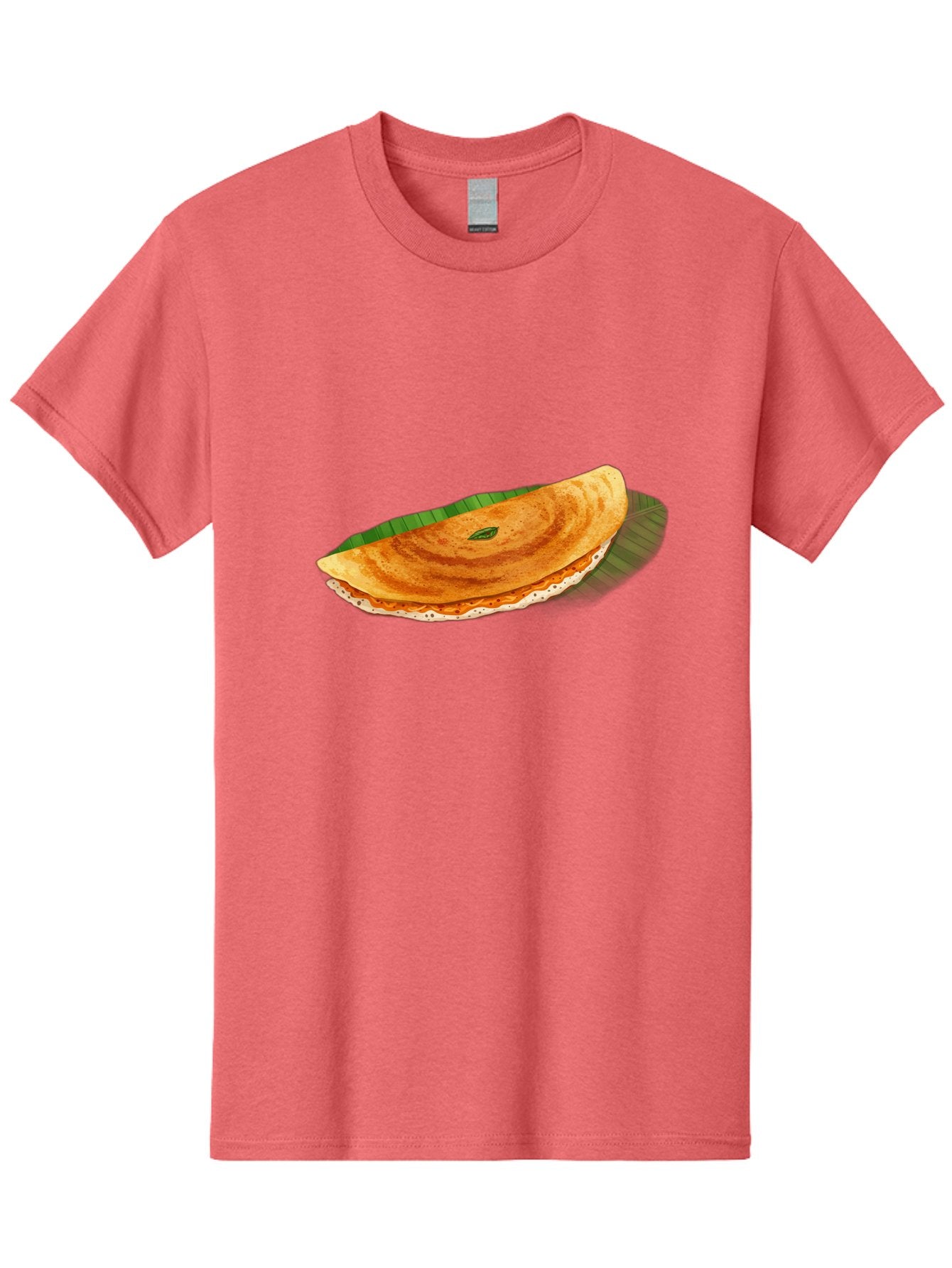 Masala-Dosa-3 Men'S Graphic Tee, 100% Cotton, Comfortable Casual Summer Wear, Machine Washable, South Indian Cuisine, Traditional Breakfast, Masala Dosa, Crispy Crepe, Savory Filling, Spicy Potato, Fermented Rice, Lentil Batter, Baa981 11