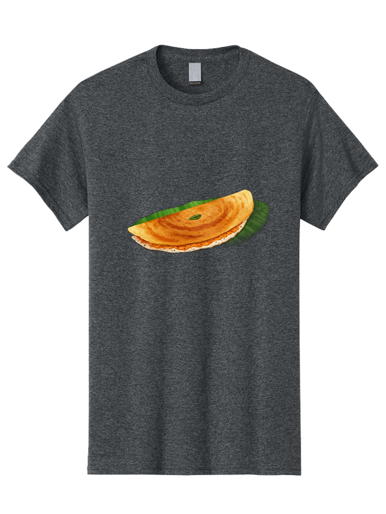Masala-Dosa-3 Men'S Graphic Tee, 100% Cotton, Comfortable Casual Summer Wear, Machine Washable, South Indian Cuisine, Traditional Breakfast, Masala Dosa, Crispy Crepe, Savory Filling, Spicy Potato, Fermented Rice, Lentil Batter, Baa981 5