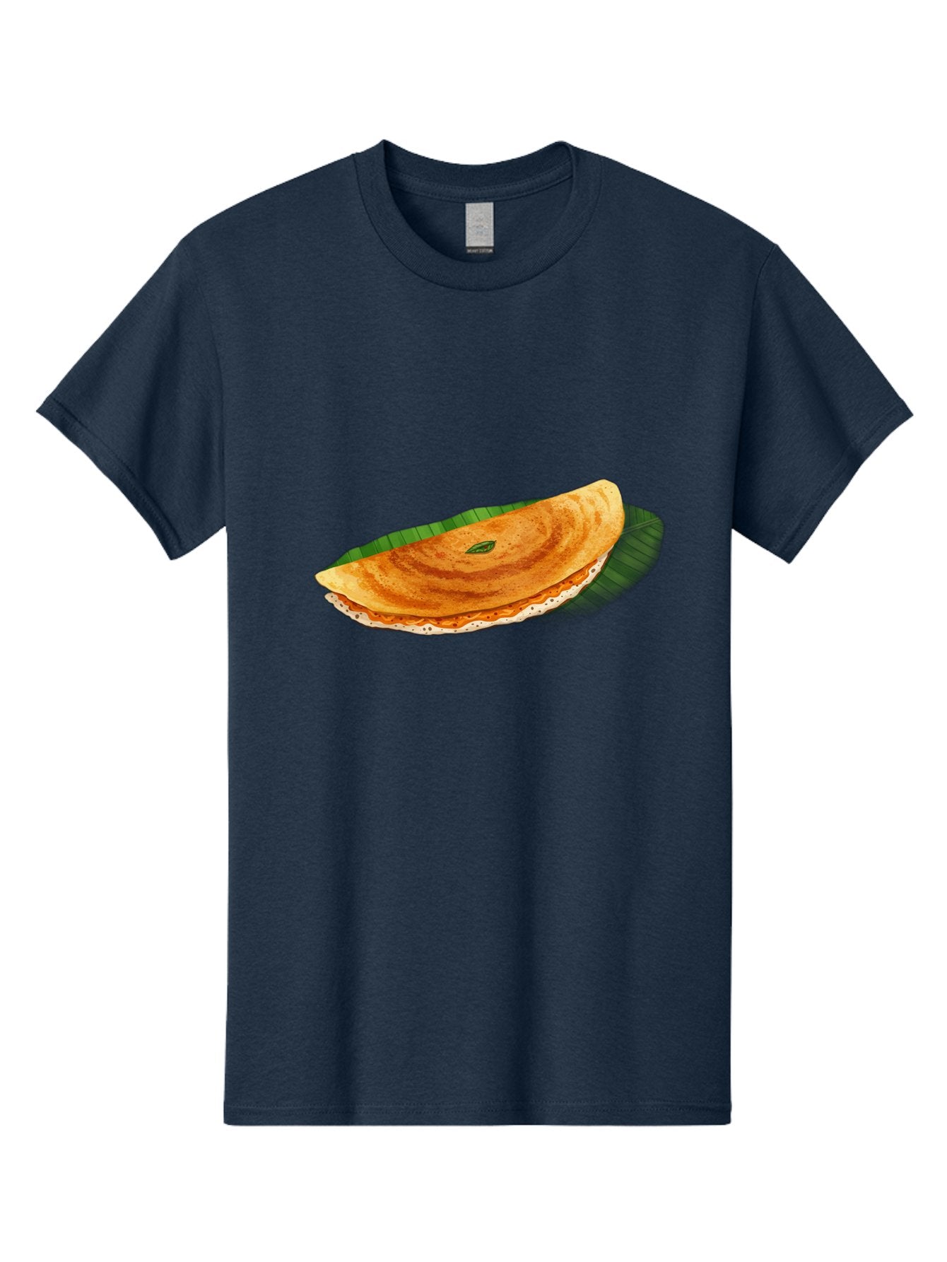 Masala-Dosa-3 Men'S Graphic Tee, 100% Cotton, Comfortable Casual Summer Wear, Machine Washable, South Indian Cuisine, Traditional Breakfast, Masala Dosa, Crispy Crepe, Savory Filling, Spicy Potato, Fermented Rice, Lentil Batter, Baa981 10