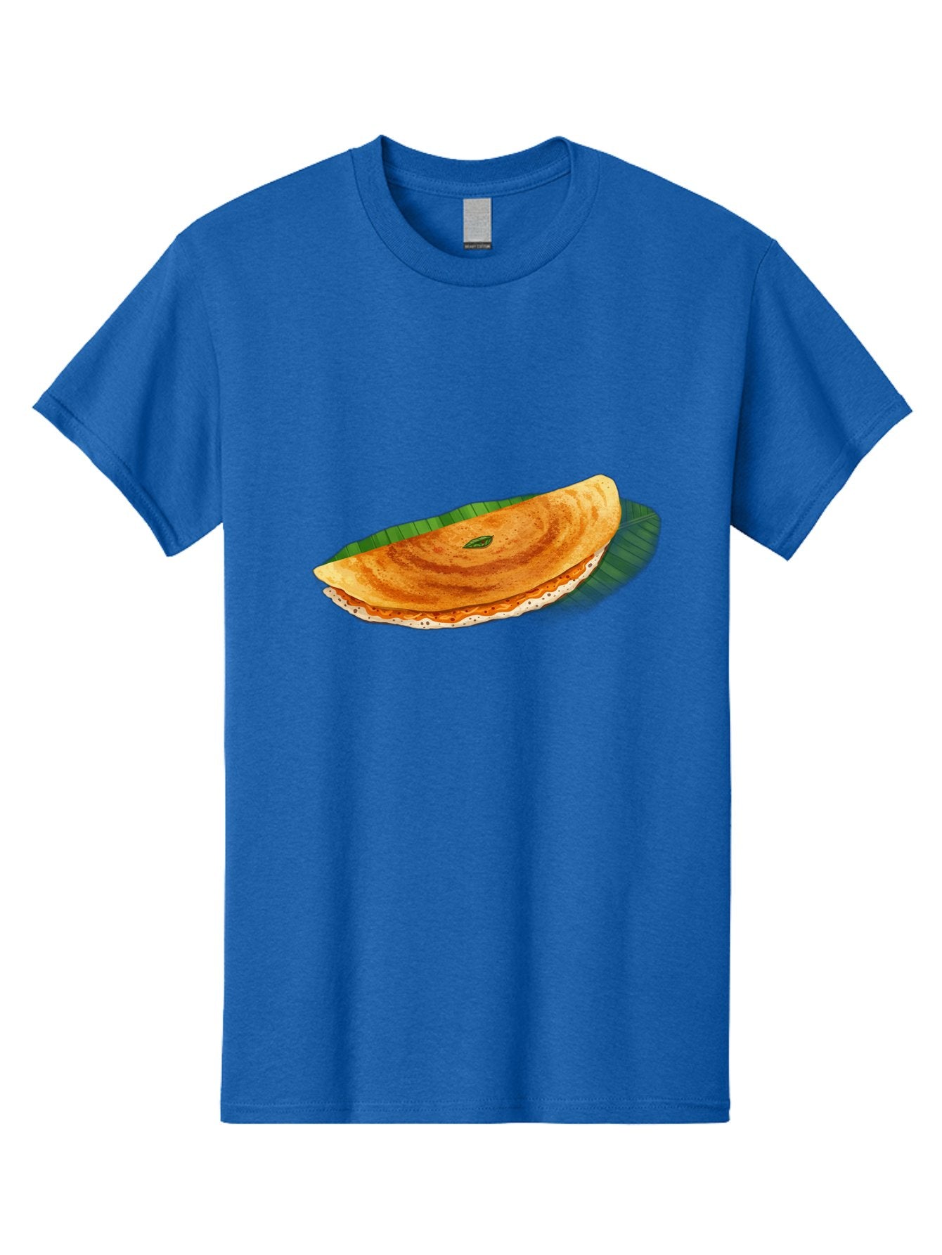 Masala-Dosa-3 Men'S Graphic Tee, 100% Cotton, Comfortable Casual Summer Wear, Machine Washable, South Indian Cuisine, Traditional Breakfast, Masala Dosa, Crispy Crepe, Savory Filling, Spicy Potato, Fermented Rice, Lentil Batter, Baa981 13