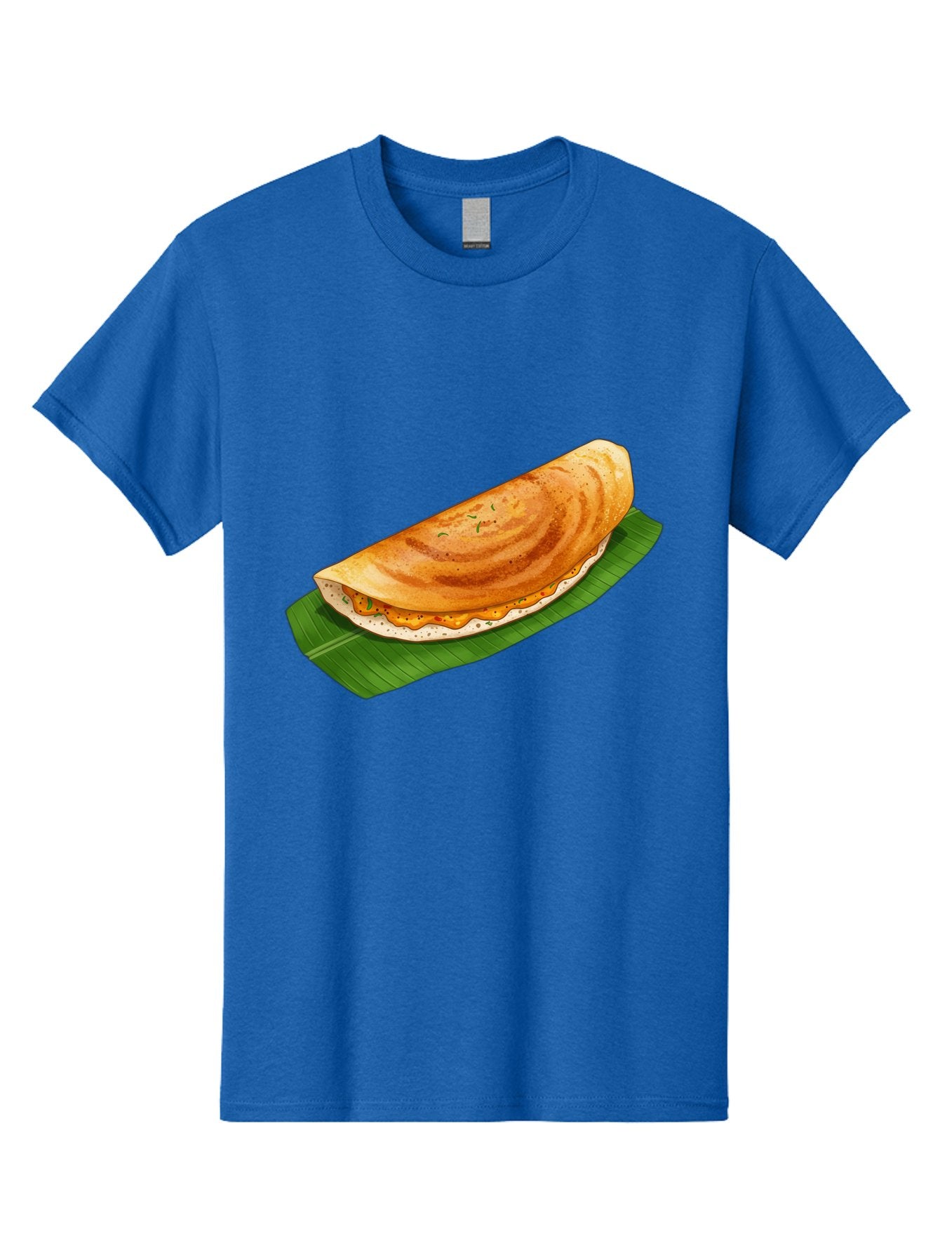 Masala-Dosa-5 Men'S Graphic Tee, 100% Cotton, Comfortable Casual Summer Wear, Machine Washable, Indian Cuisine, South Indian Food, Dosa Recipe, Masala Dosa, Savory Crepe, Fermented Rice, Savory Filling, Spicy Potato, Breakfast Dish, Baa983 14
