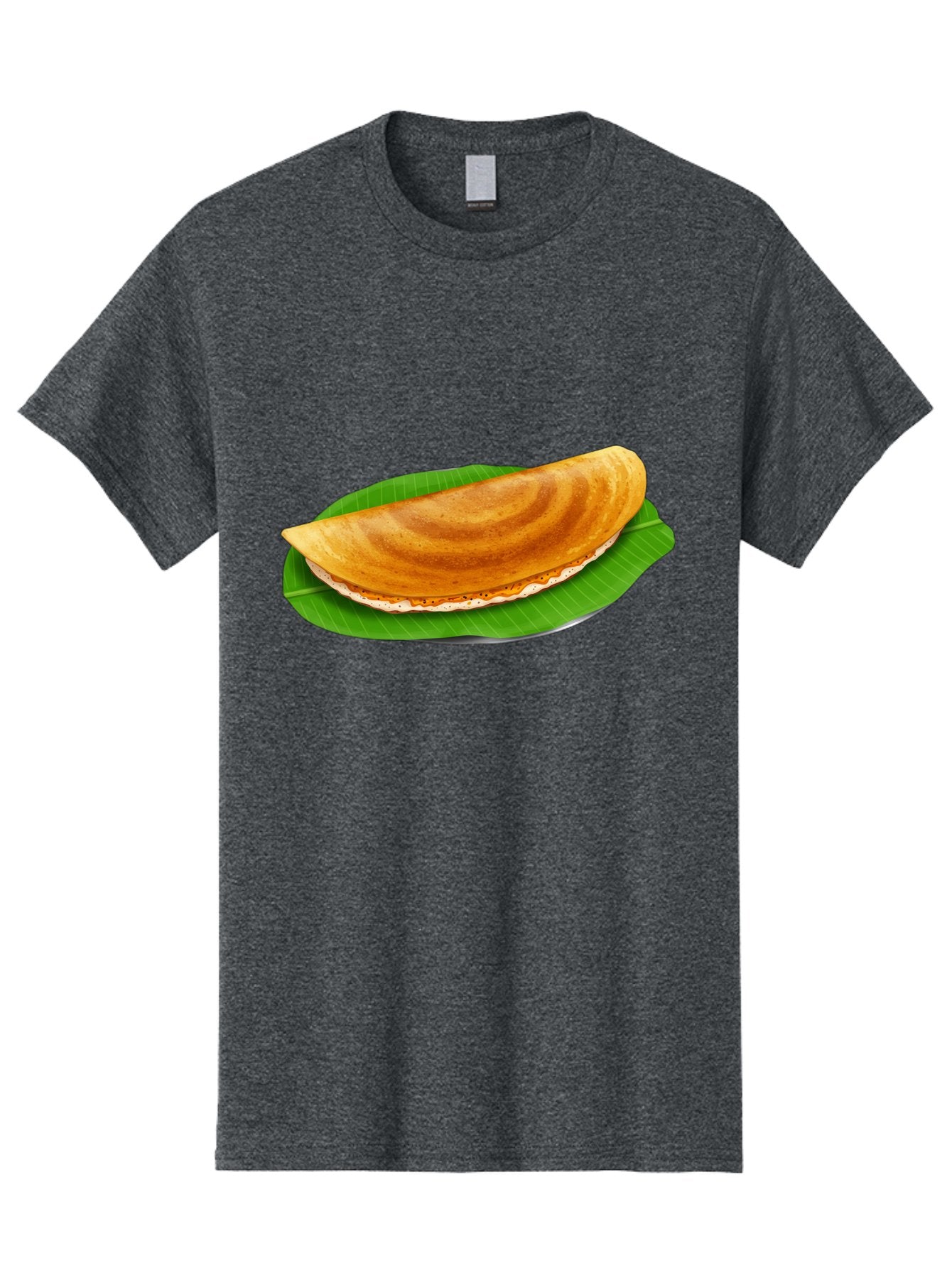 Masoori-Dosa Men'S Graphic Tee, 100% Cotton, Comfortable Casual Summer Wear, Machine Washable, Crispy Dosa, Indian Cuisine, South Indian Food, Traditional Breakfast, Fermented Rice And Lentil Crepe, Masoori Dosa Baa990 12