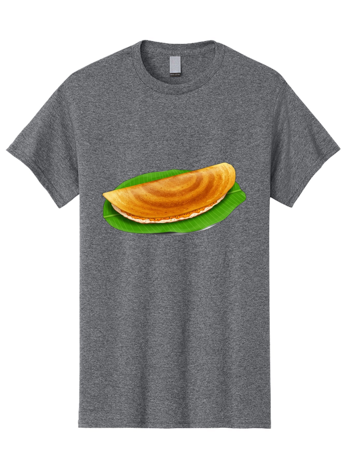 Masoori-Dosa Men'S Graphic Tee, 100% Cotton, Comfortable Casual Summer Wear, Machine Washable, Crispy Dosa, Indian Cuisine, South Indian Food, Traditional Breakfast, Fermented Rice And Lentil Crepe, Masoori Dosa Baa990 14