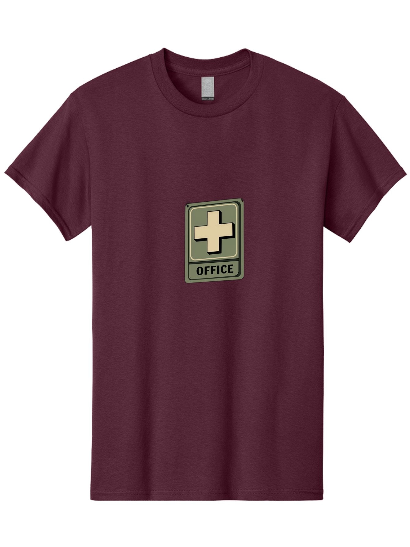 Medical-Office-Sign Men'S Graphic Tee, 100% Cotton, Comfortable Casual Summer Wear, Machine Washable, Medical Cross Symbol, Office Sign, Healthcare Icon, Medical Office, Health Care Sign, Cross Symbol, Medical Center Baa996 12