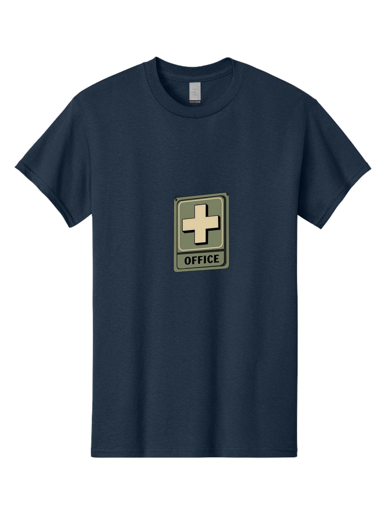 Medical-Office-Sign Men'S Graphic Tee, 100% Cotton, Comfortable Casual Summer Wear, Machine Washable, Medical Cross Symbol, Office Sign, Healthcare Icon, Medical Office, Health Care Sign, Cross Symbol, Medical Center Baa996 9