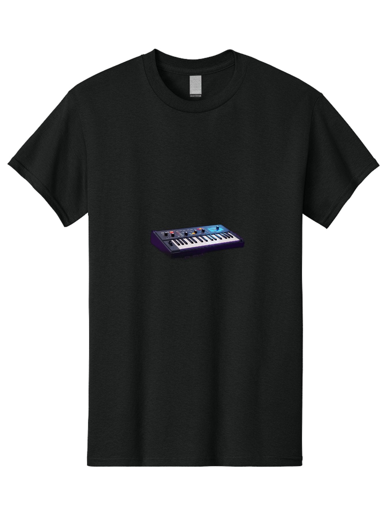 Midi-Keyboard-Controller Men'S Graphic Tee, 100% Cotton, Comfortable Casual Summer Wear, Machine Washable, Midi Keyboard, Music Production, Electronic Music, Synthesizer, Sound Design, Music Equipment, Audio Interface, Studio Gear Bab006 8