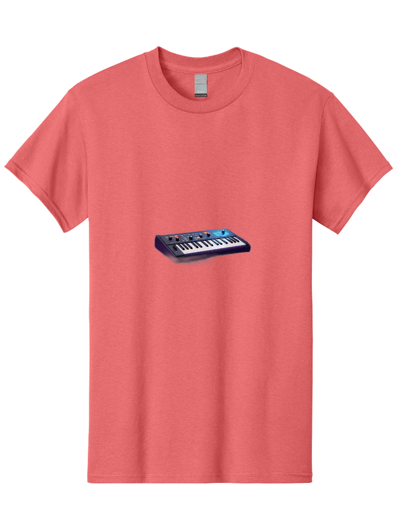 Midi-Keyboard-Controller Men'S Graphic Tee, 100% Cotton, Comfortable Casual Summer Wear, Machine Washable, Midi Keyboard, Music Production, Electronic Music, Synthesizer, Sound Design, Music Equipment, Audio Interface, Studio Gear Bab006 9