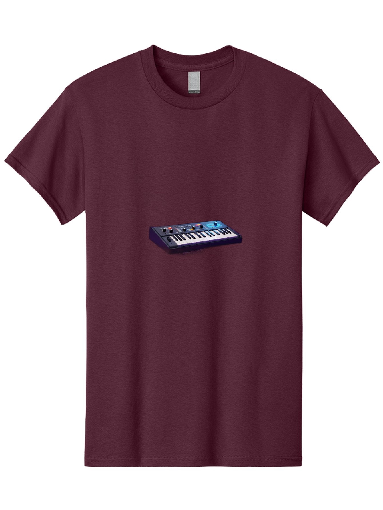 Midi-Keyboard-Controller Men'S Graphic Tee, 100% Cotton, Comfortable Casual Summer Wear, Machine Washable, Midi Keyboard, Music Production, Electronic Music, Synthesizer, Sound Design, Music Equipment, Audio Interface, Studio Gear Bab006 12