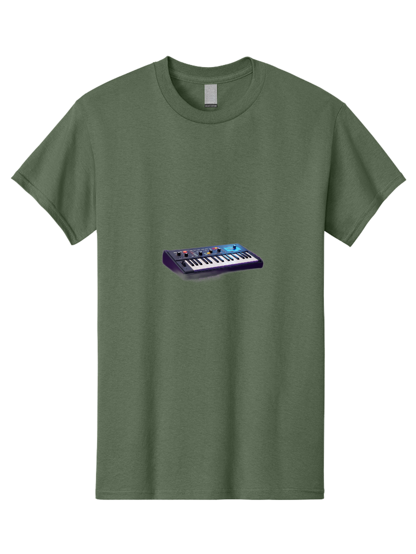 Midi-Keyboard-Controller Men'S Graphic Tee, 100% Cotton, Comfortable Casual Summer Wear, Machine Washable, Midi Keyboard, Music Production, Electronic Music, Synthesizer, Sound Design, Music Equipment, Audio Interface, Studio Gear Bab006 19