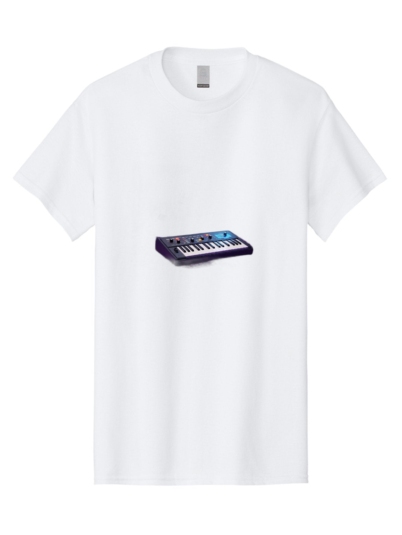 Midi-Keyboard-Controller Men'S Graphic Tee, 100% Cotton, Comfortable Casual Summer Wear, Machine Washable, Midi Keyboard, Music Production, Electronic Music, Synthesizer, Sound Design, Music Equipment, Audio Interface, Studio Gear Bab006 10