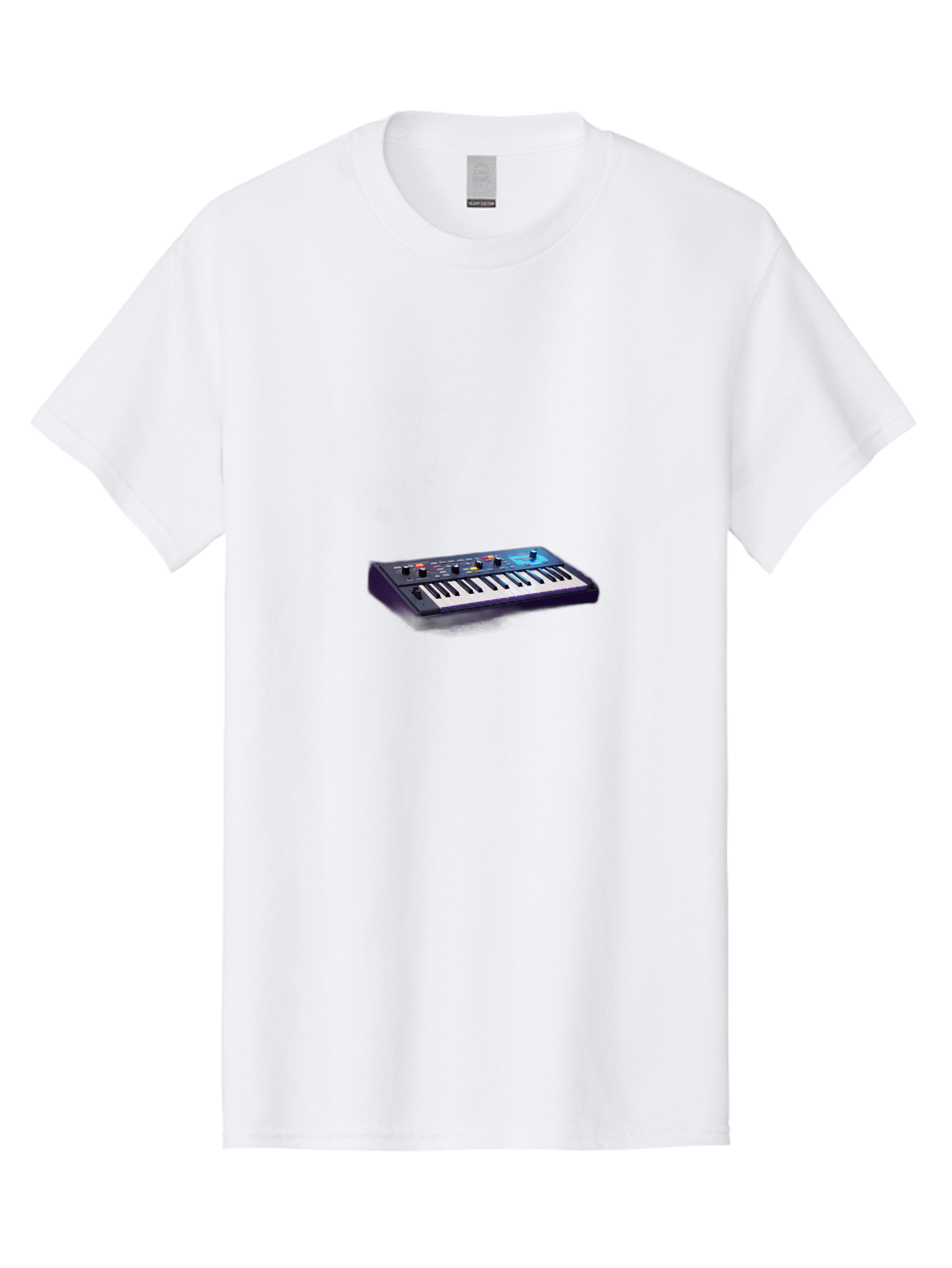 Midi-Keyboard-Controller Men'S Graphic Tee, 100% Cotton, Comfortable Casual Summer Wear, Machine Washable, Midi Keyboard, Music Production, Electronic Music, Synthesizer, Sound Design, Music Equipment, Audio Interface, Studio Gear Bab006 27