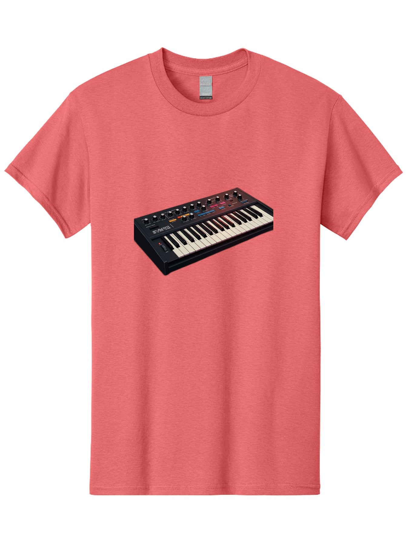 Minimoog-Synthesizer Men'S Graphic Tee, 100% Cotton, Comfortable Casual Summer Wear, Machine Washable, Minimoog Synthesizer, Vintage Keyboard, Analog Sound, Music Production, Electronic Music, Sound Design, Music Equipment, Bab011 14